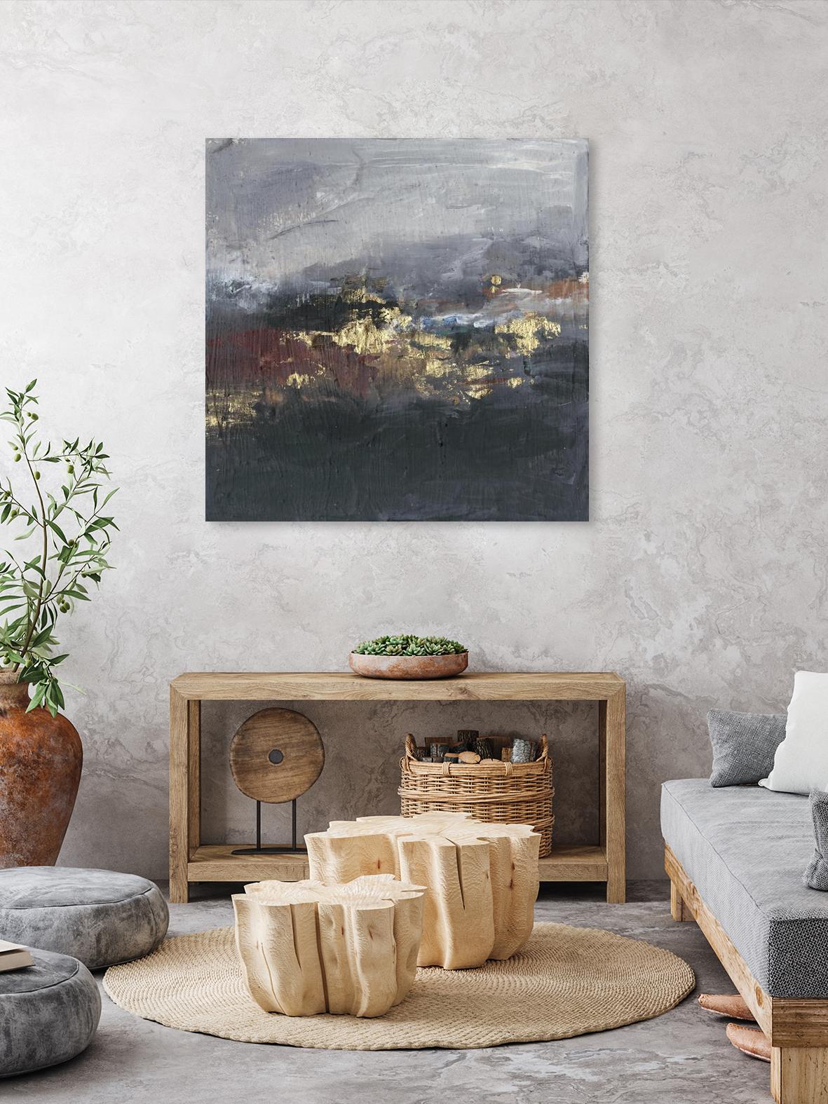 Mountains in the Mist II by Joyce Combs on GIANT ART - abstract