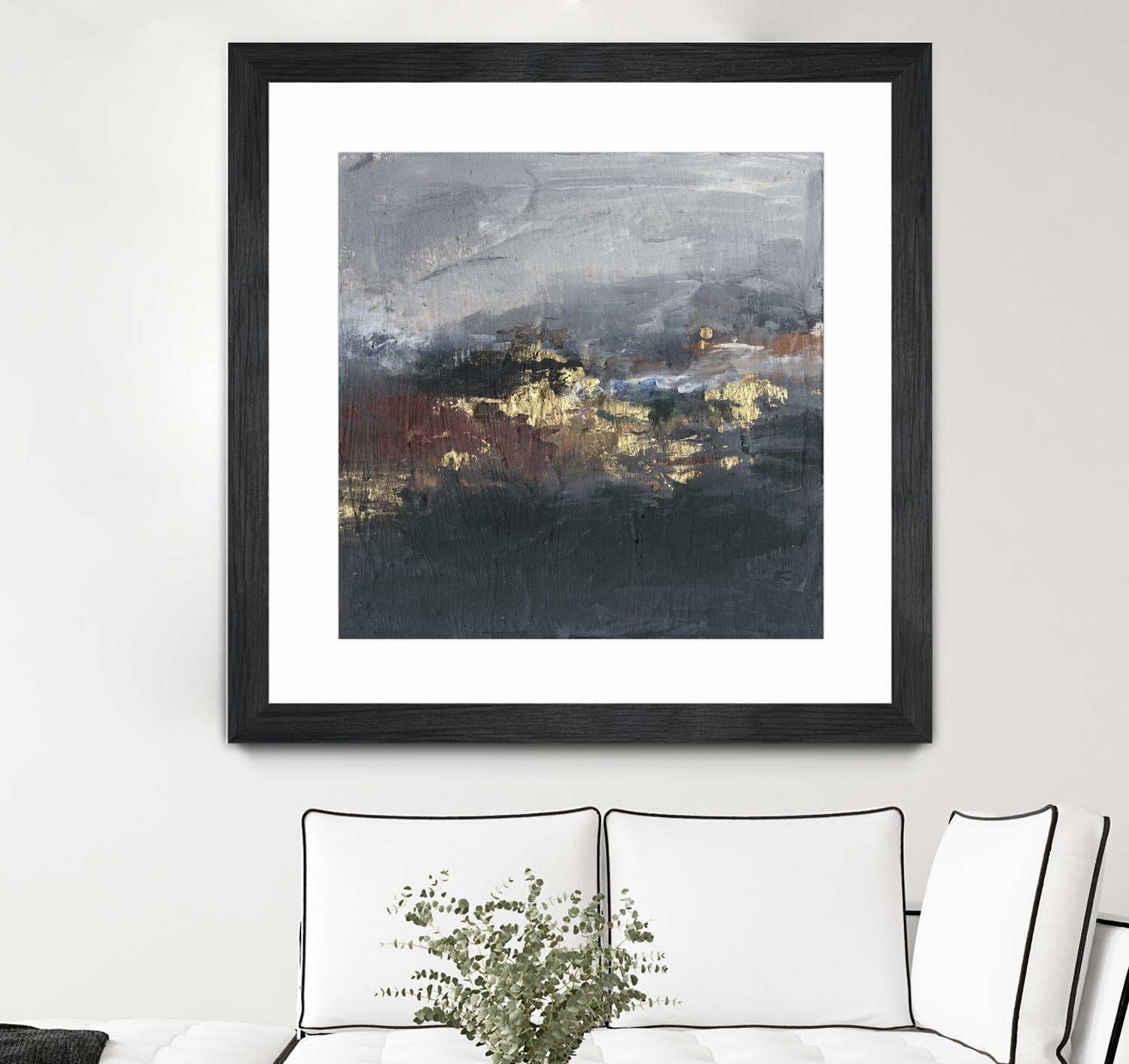 Mountains in the Mist II by Joyce Combs on GIANT ART - abstract