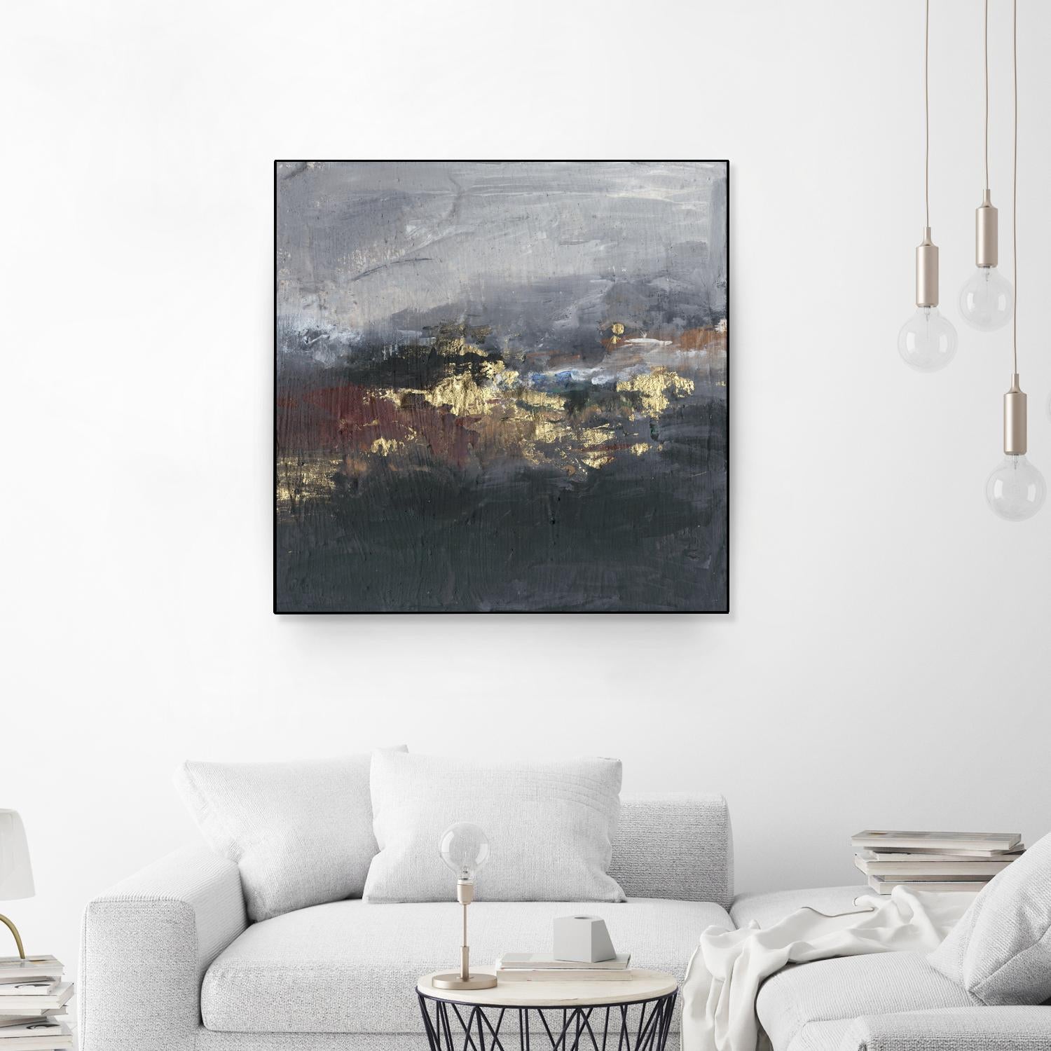 Mountains in the Mist II by Joyce Combs on GIANT ART - abstract