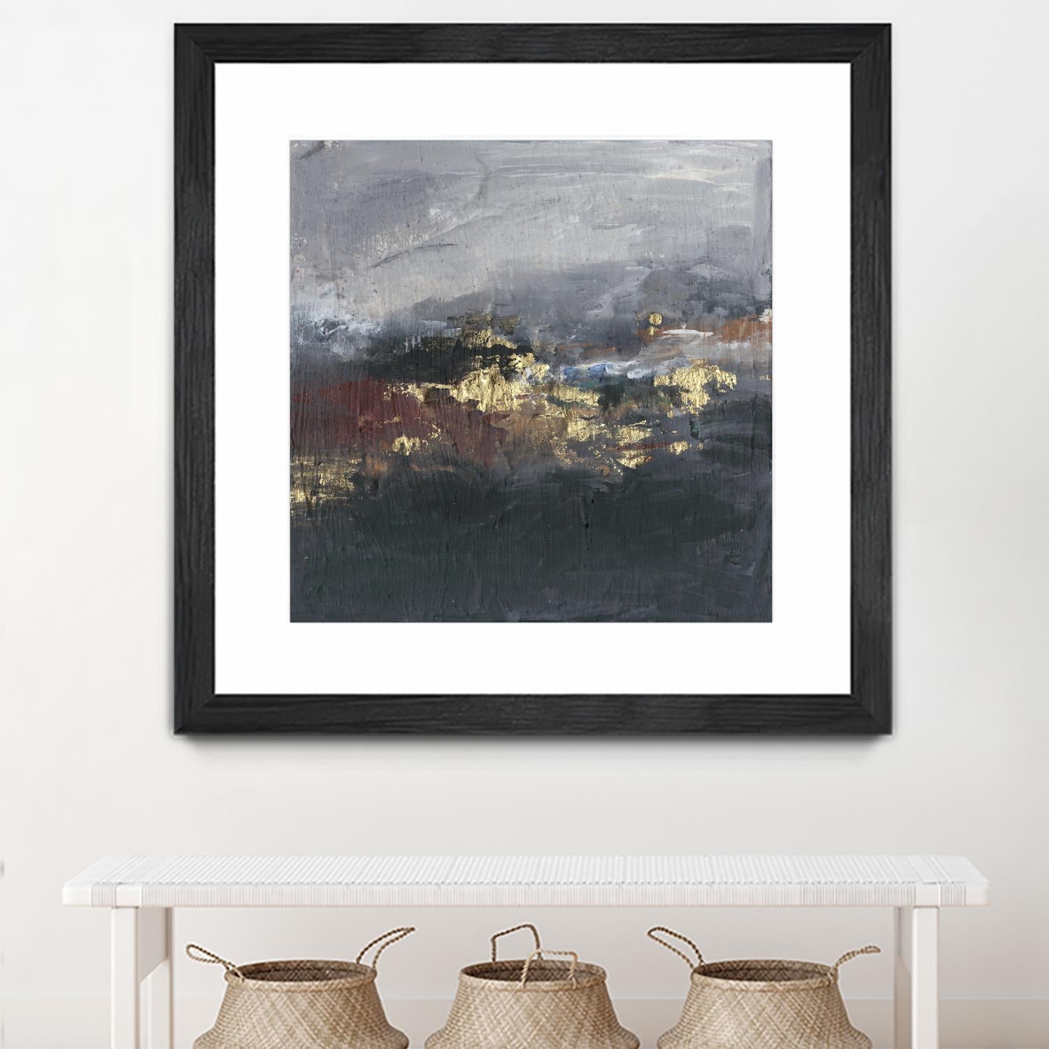 Mountains in the Mist II by Joyce Combs on GIANT ART - abstract