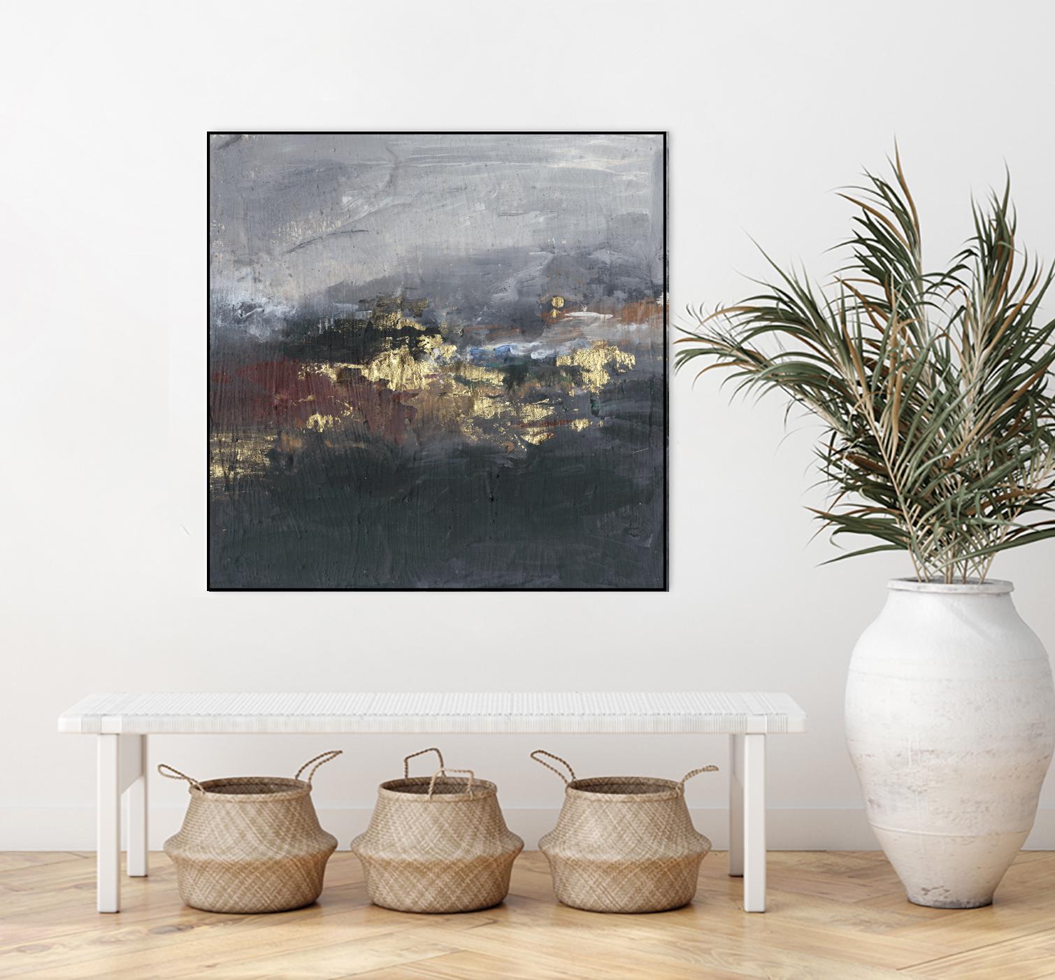 Mountains in the Mist II by Joyce Combs on GIANT ART - abstract