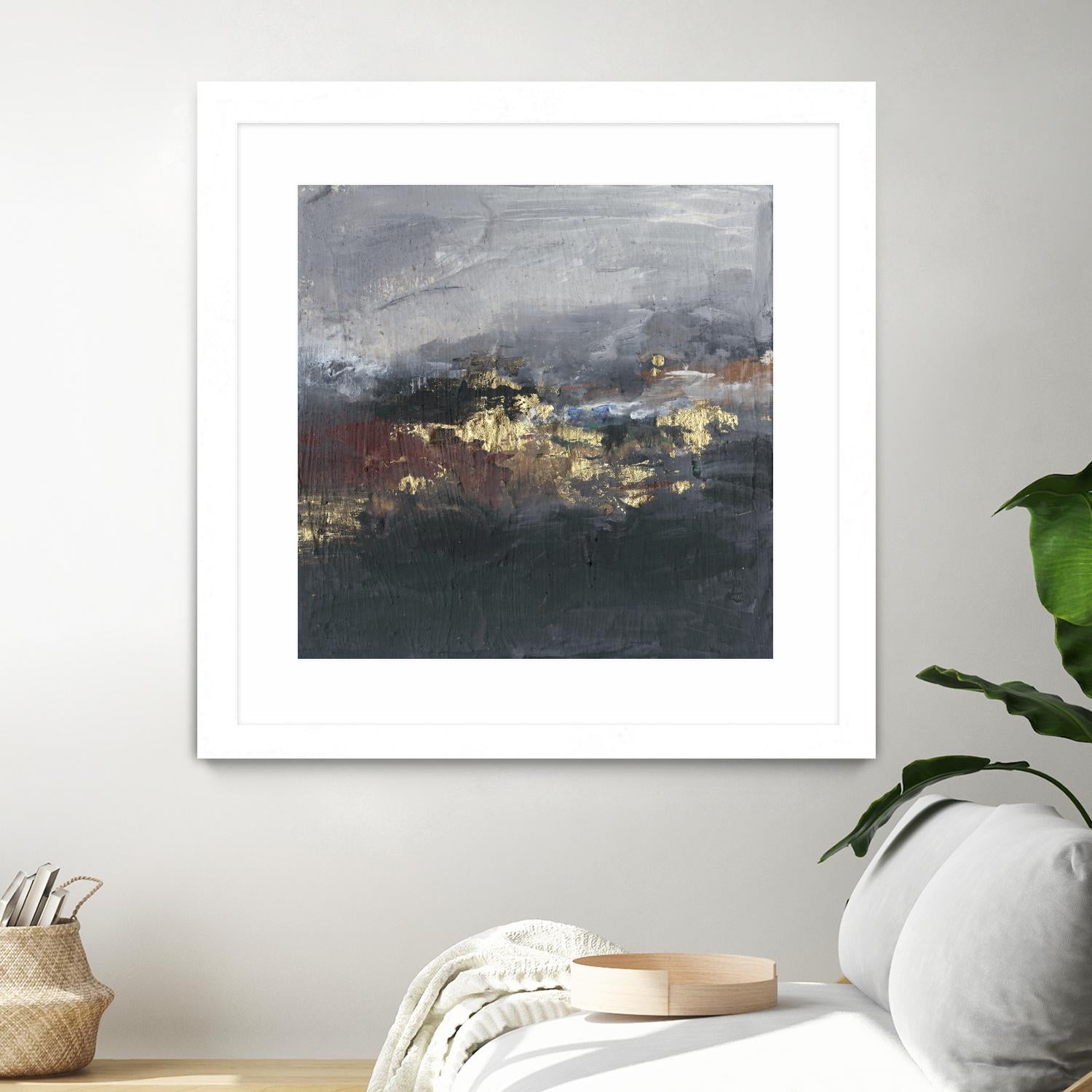 Mountains in the Mist II by Joyce Combs on GIANT ART - abstract