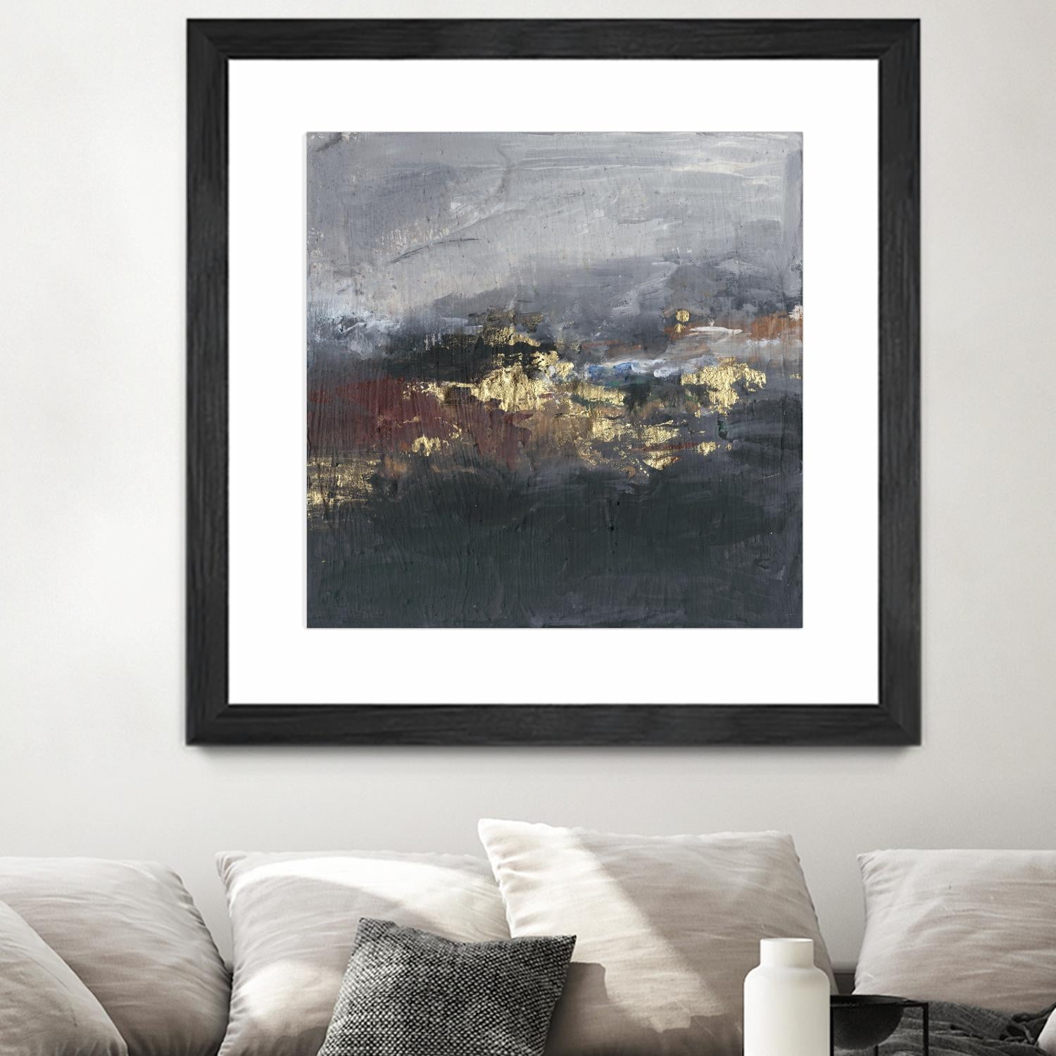 Mountains in the Mist II by Joyce Combs on GIANT ART - abstract