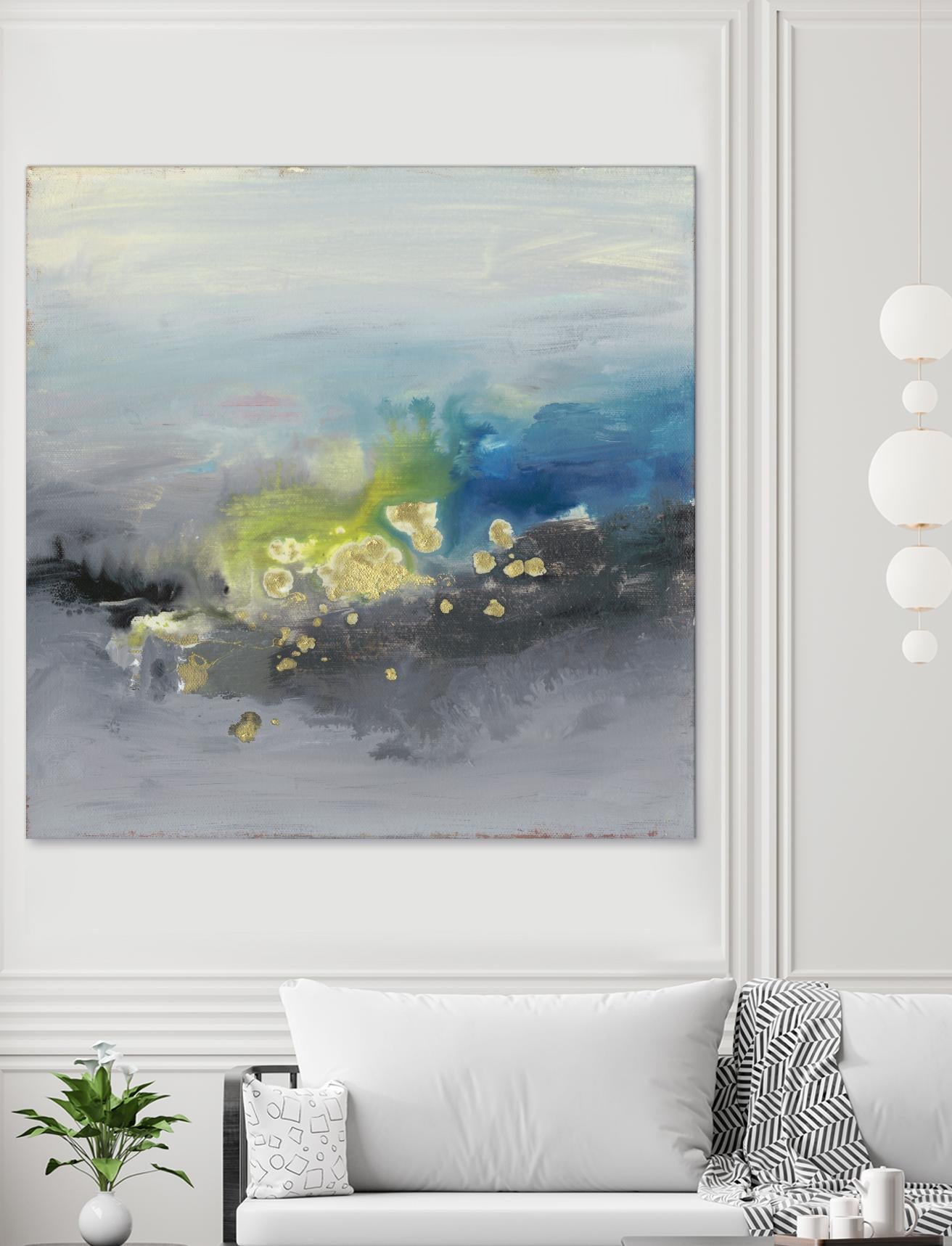 Oriental Spring I by Joyce Combs on GIANT ART - abstract