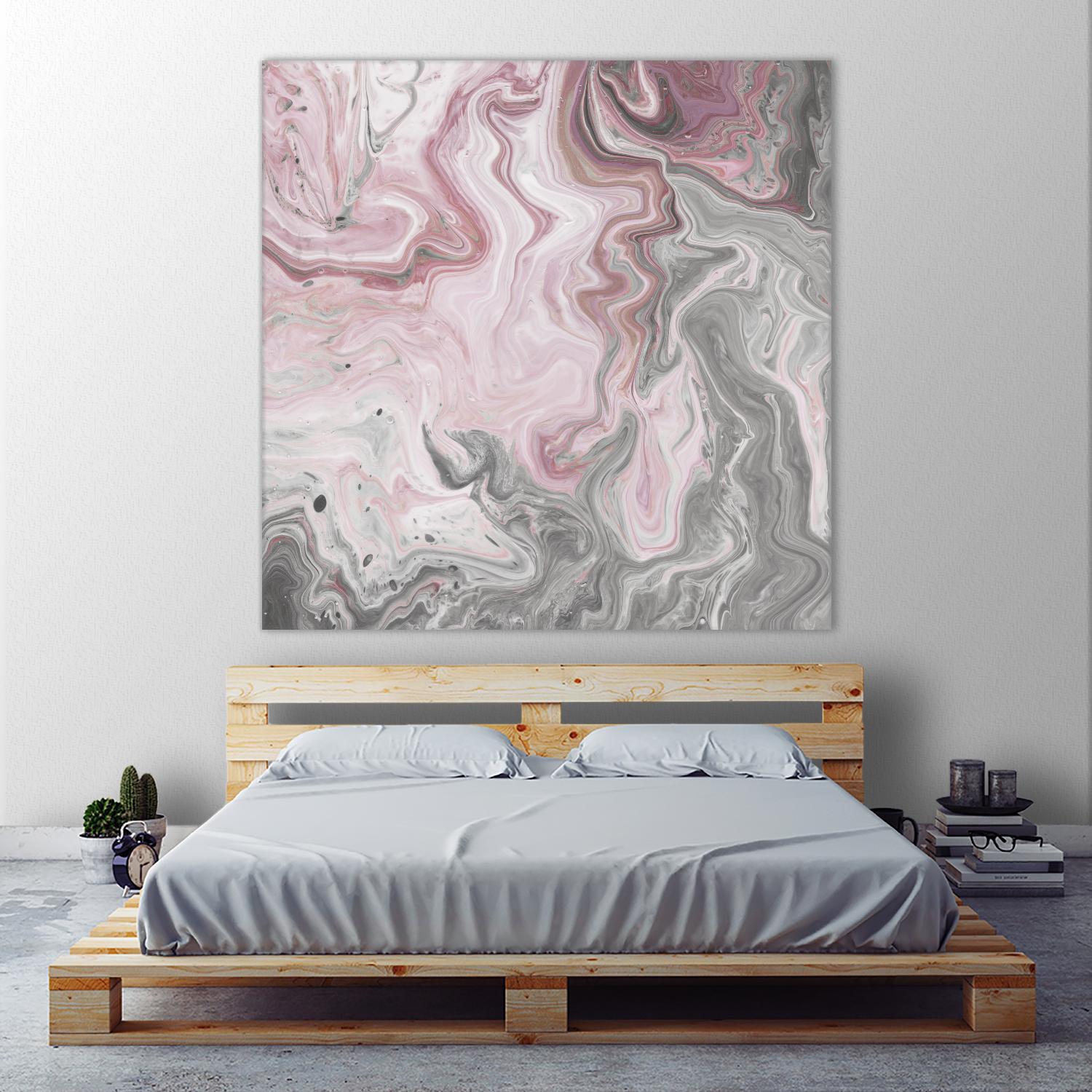 Blush Minerals I by Jarman Fagalde on GIANT ART - pink abstract