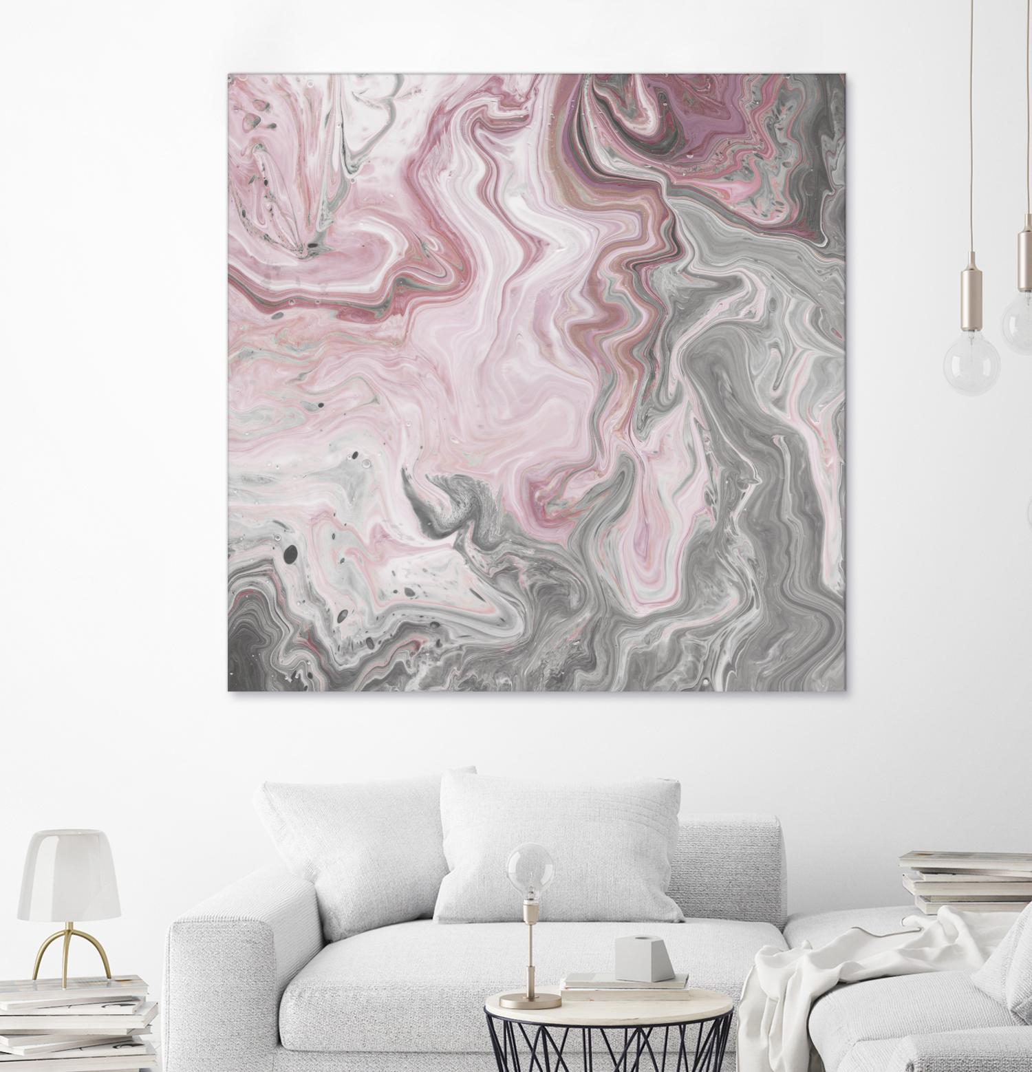 Blush Minerals I by Jarman Fagalde on GIANT ART - pink abstract