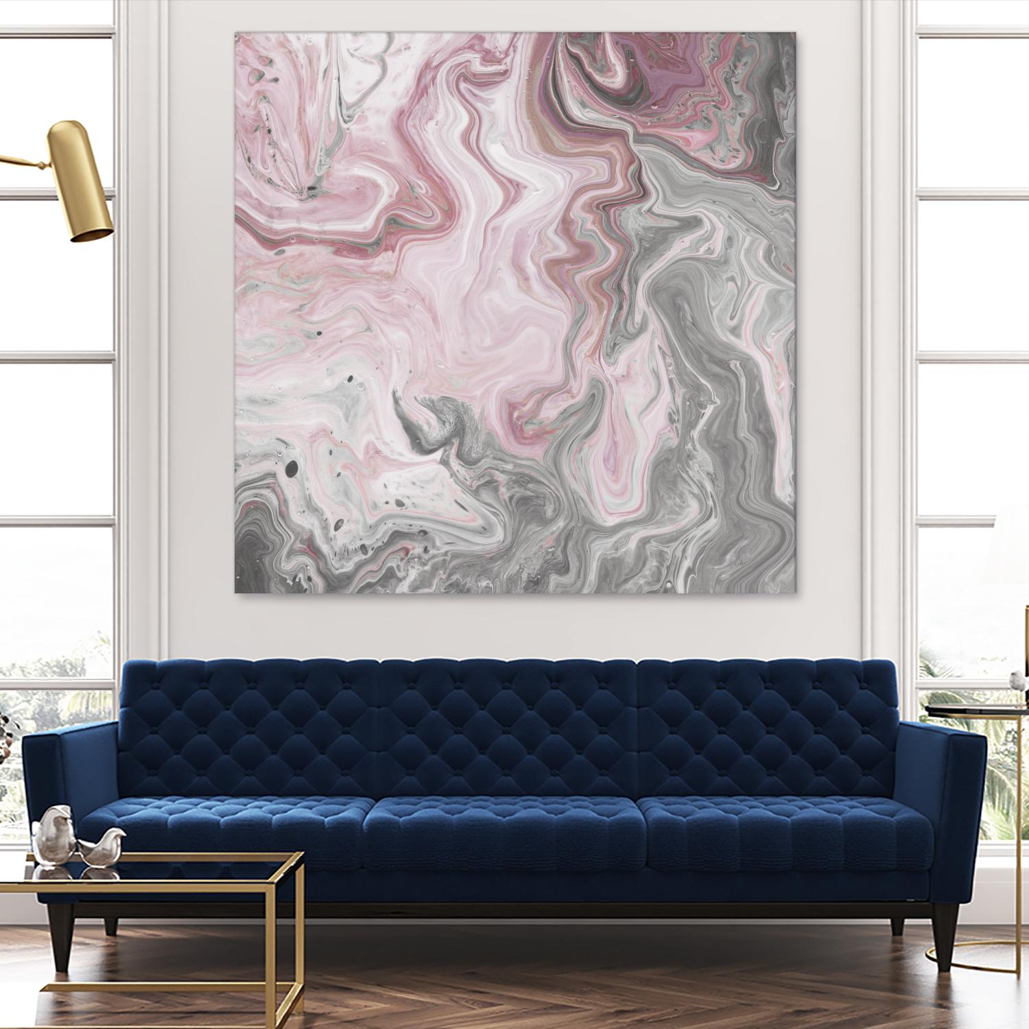 Blush Minerals I by Jarman Fagalde on GIANT ART - pink abstract