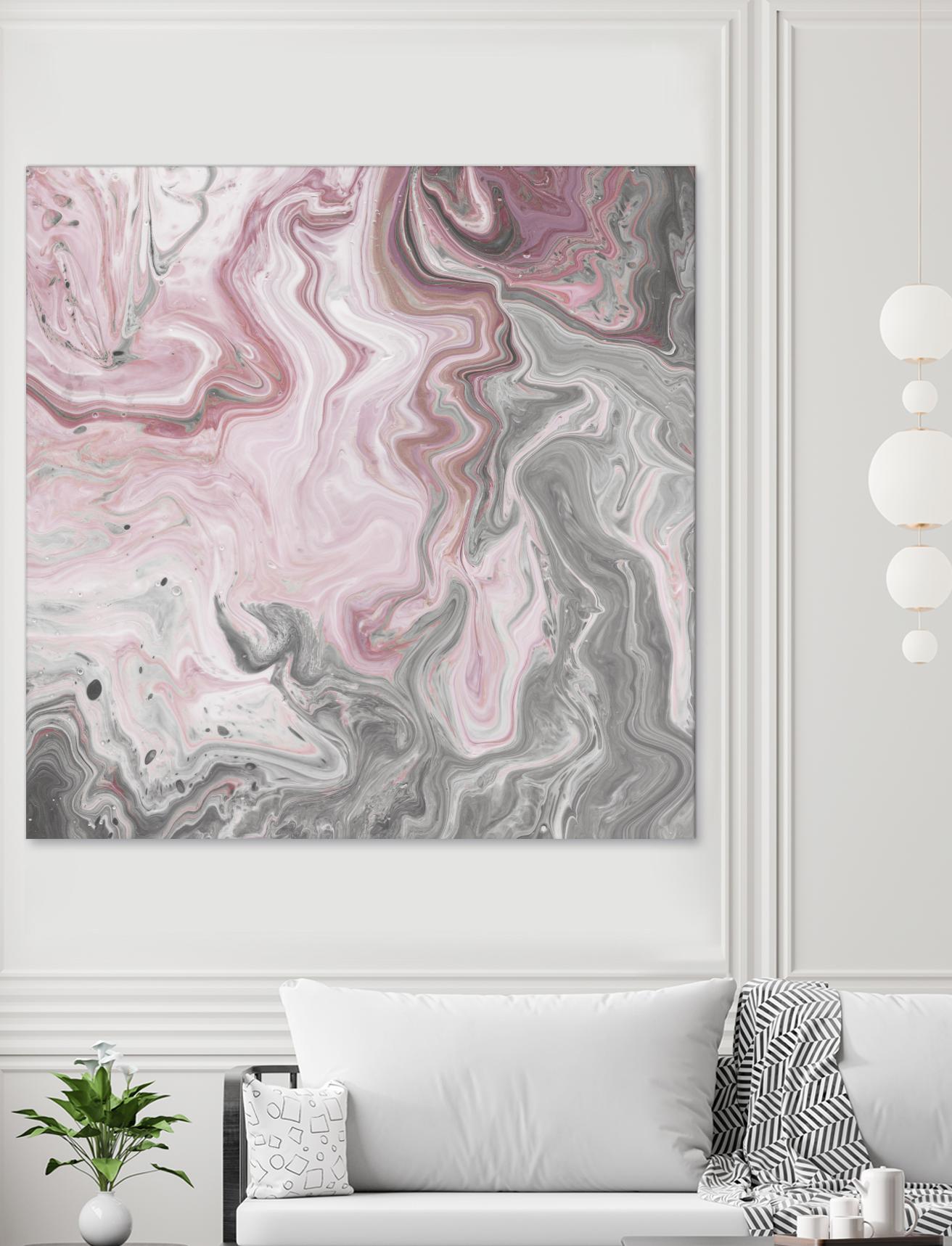 Blush Minerals I by Jarman Fagalde on GIANT ART - pink abstract
