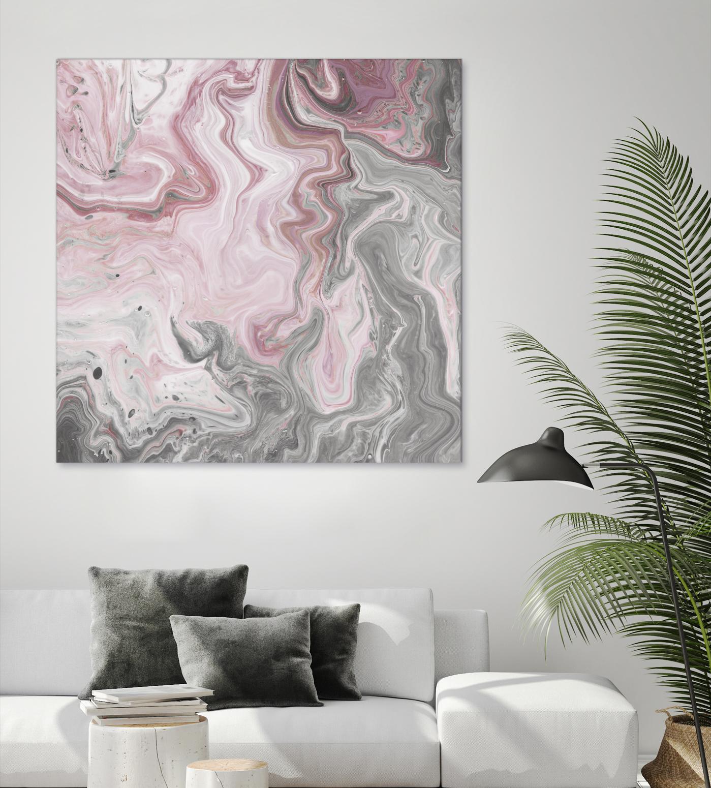 Blush Minerals I by Jarman Fagalde on GIANT ART - pink abstract