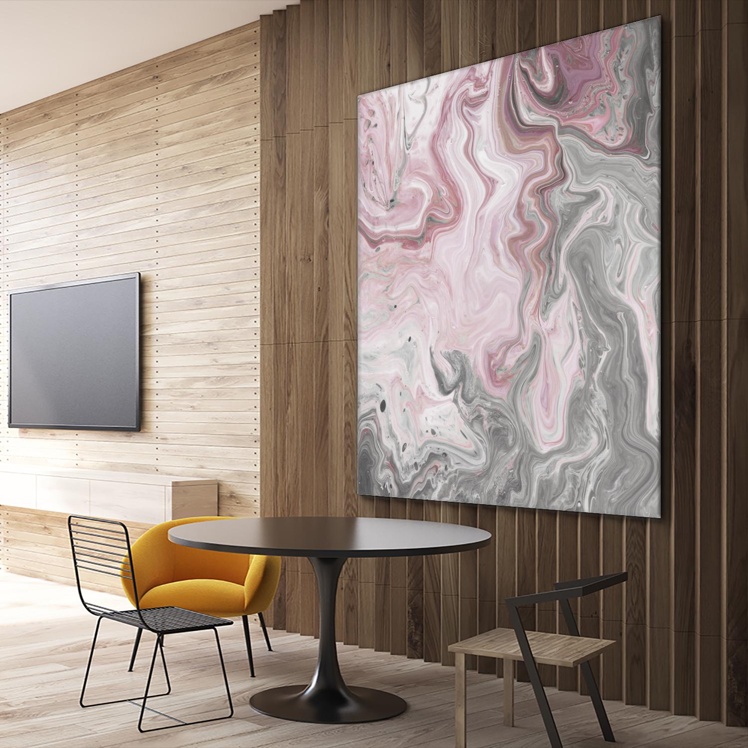 Blush Minerals I by Jarman Fagalde on GIANT ART - pink abstract