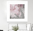 Blush Minerals I by Jarman Fagalde on GIANT ART - pink abstract