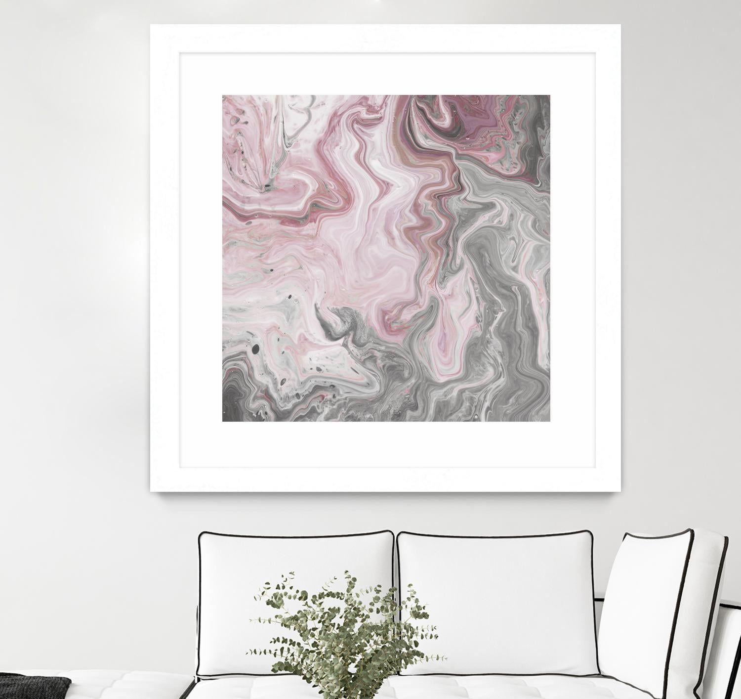 Blush Minerals I by Jarman Fagalde on GIANT ART - pink abstract