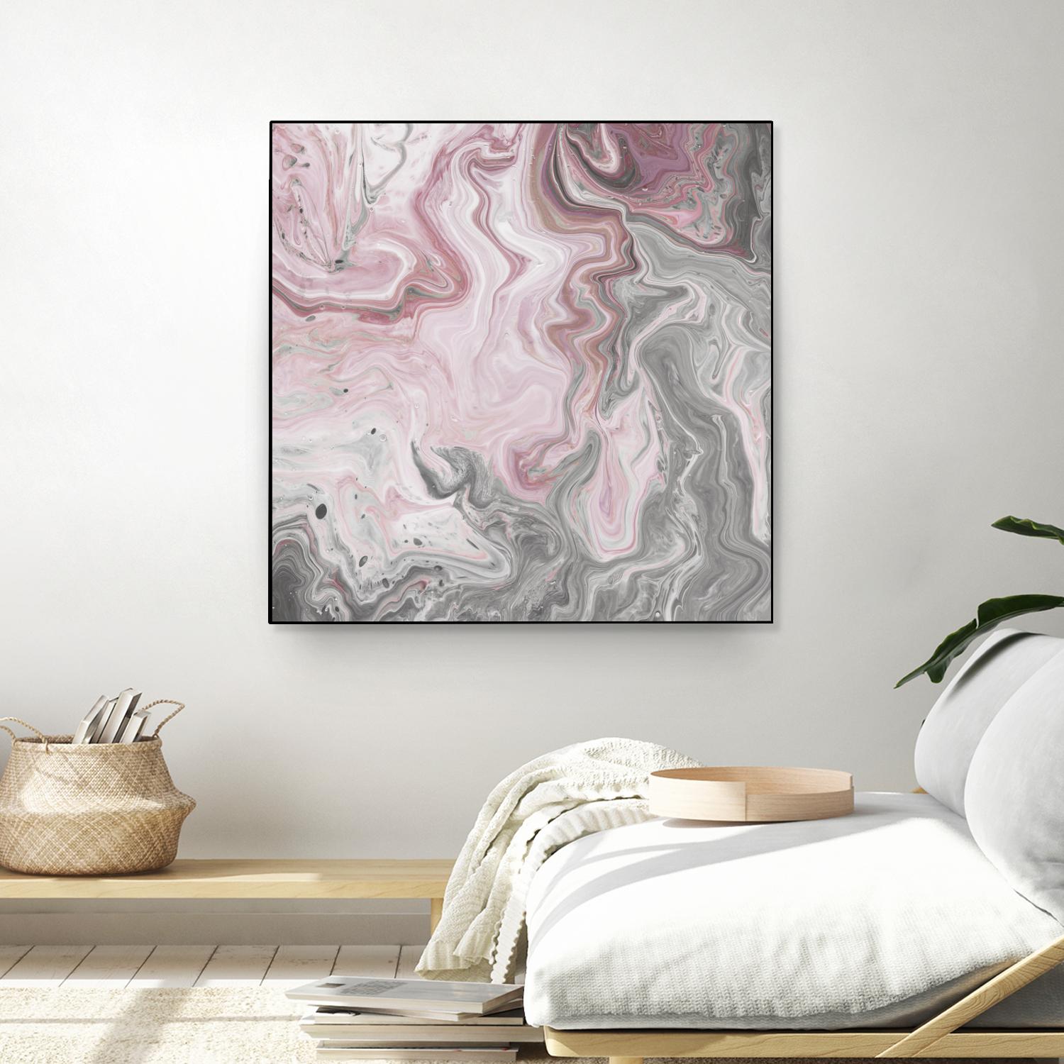 Blush Minerals I by Jarman Fagalde on GIANT ART - pink abstract