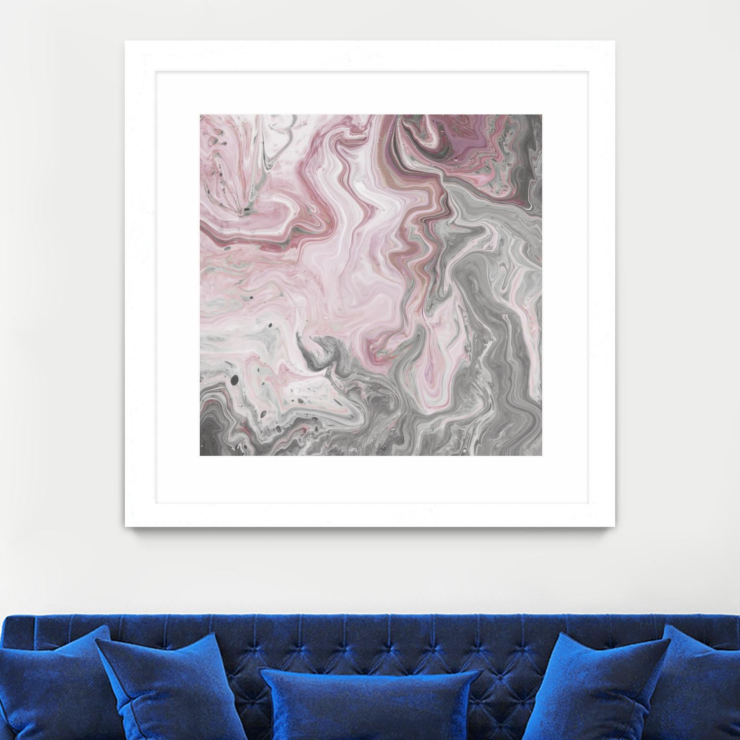 Blush Minerals I by Jarman Fagalde on GIANT ART - pink abstract