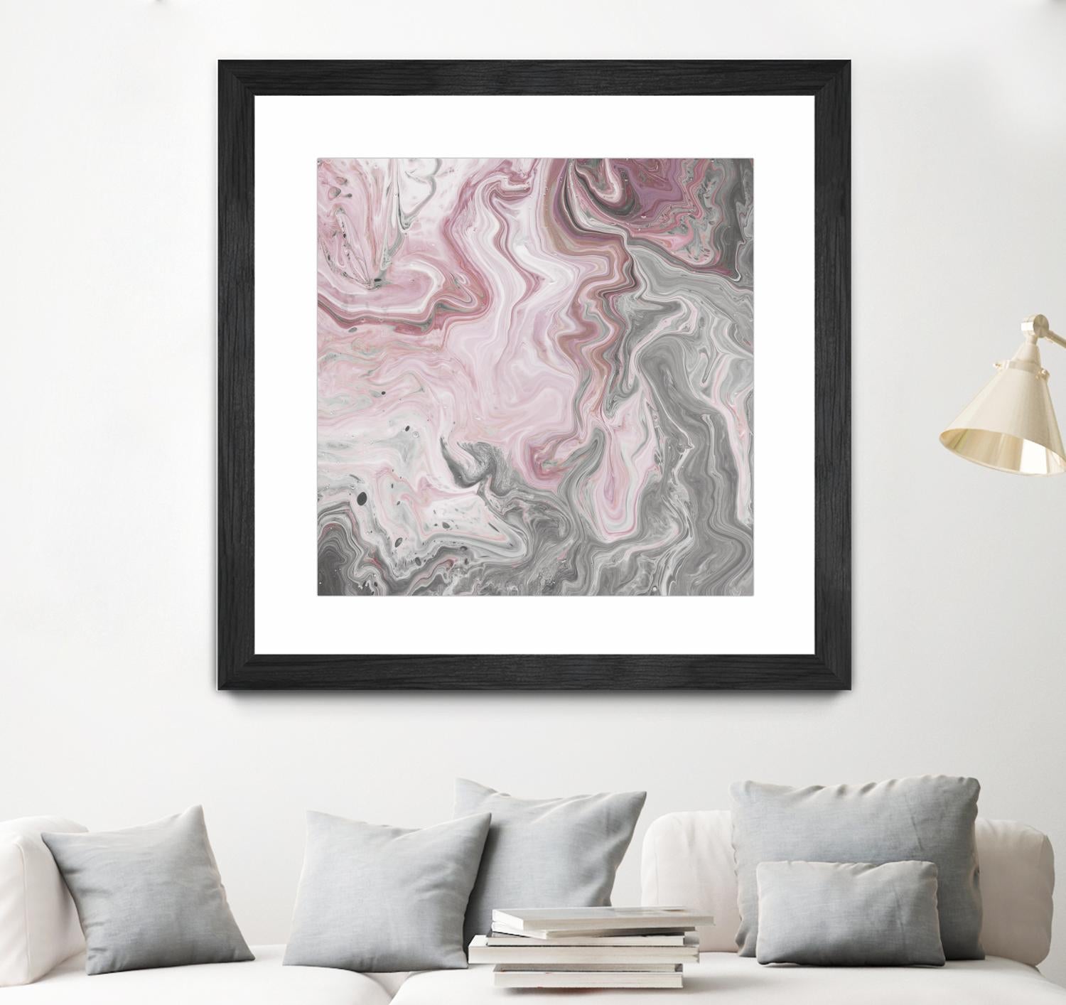 Blush Minerals I by Jarman Fagalde on GIANT ART - pink abstract