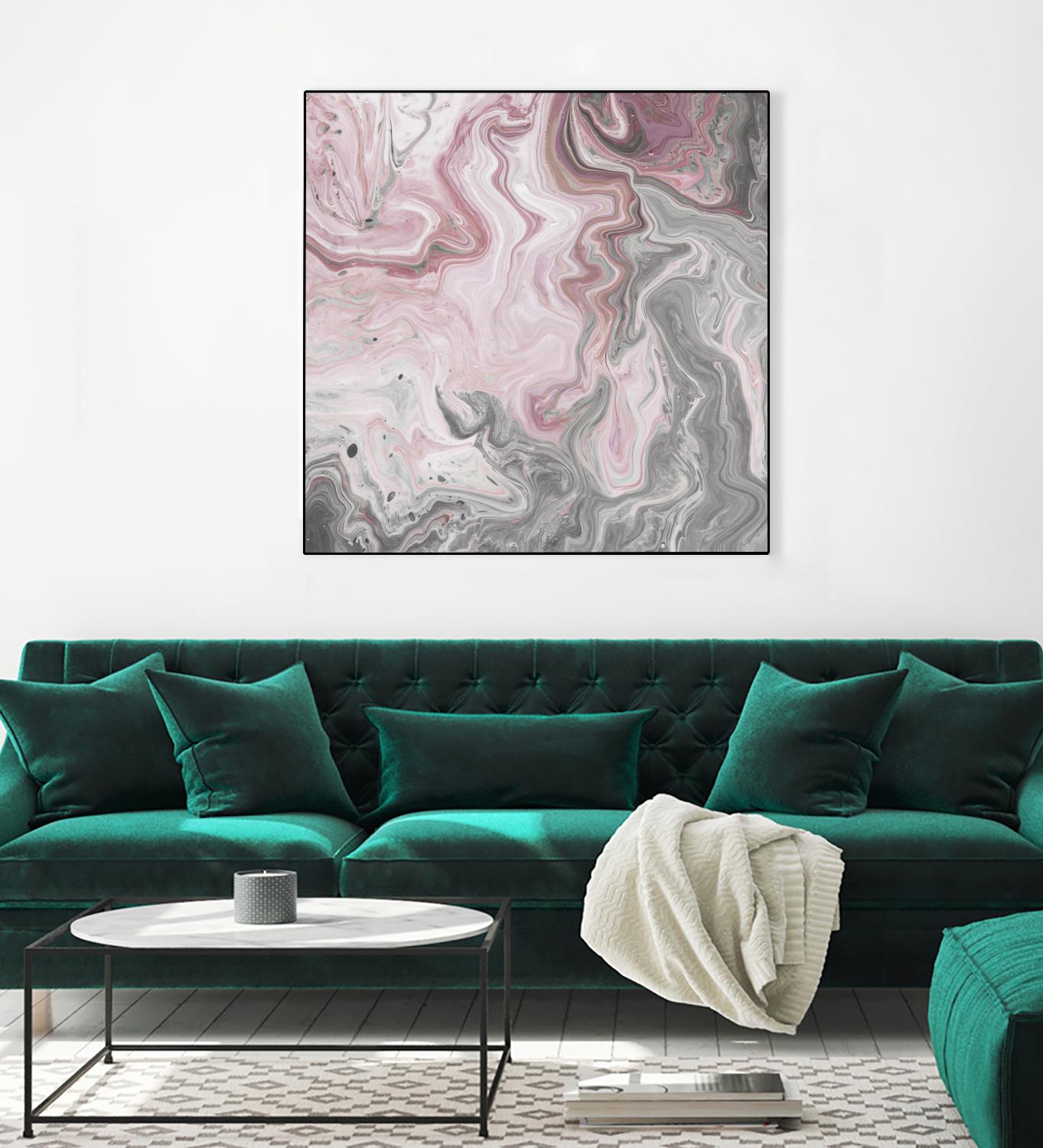 Blush Minerals I by Jarman Fagalde on GIANT ART - pink abstract