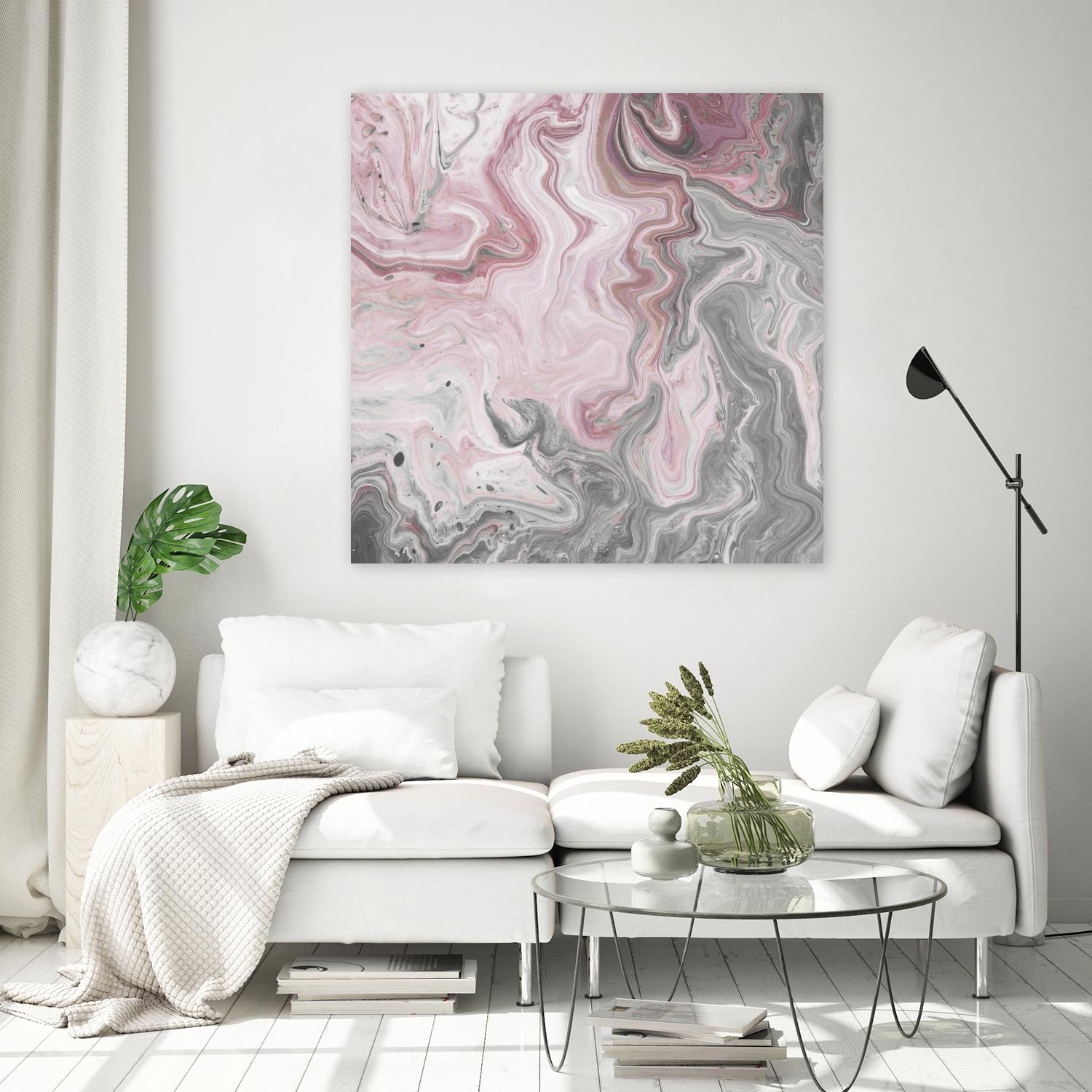 Blush Minerals I by Jarman Fagalde on GIANT ART - pink abstract