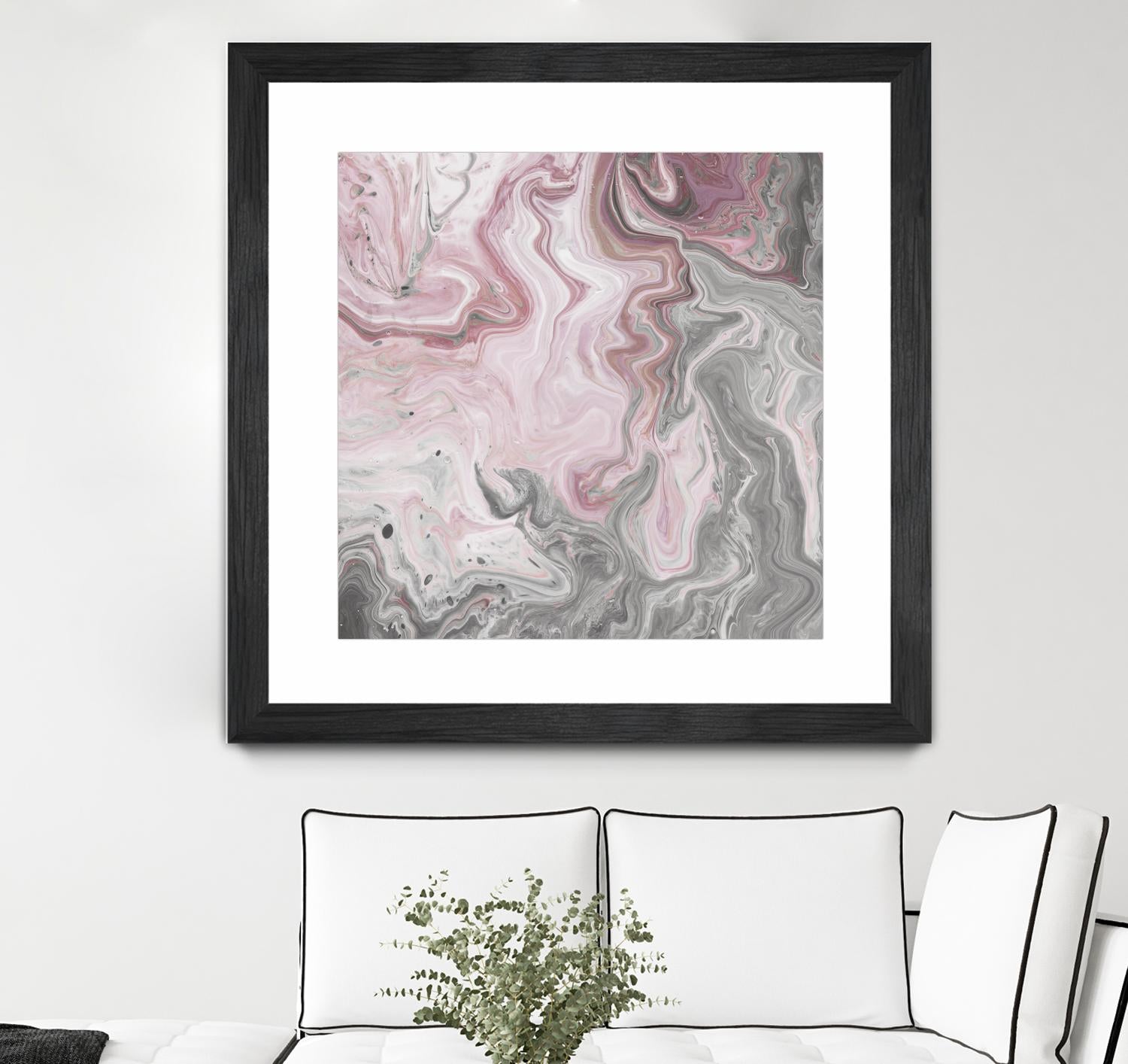 Blush Minerals I by Jarman Fagalde on GIANT ART - pink abstract