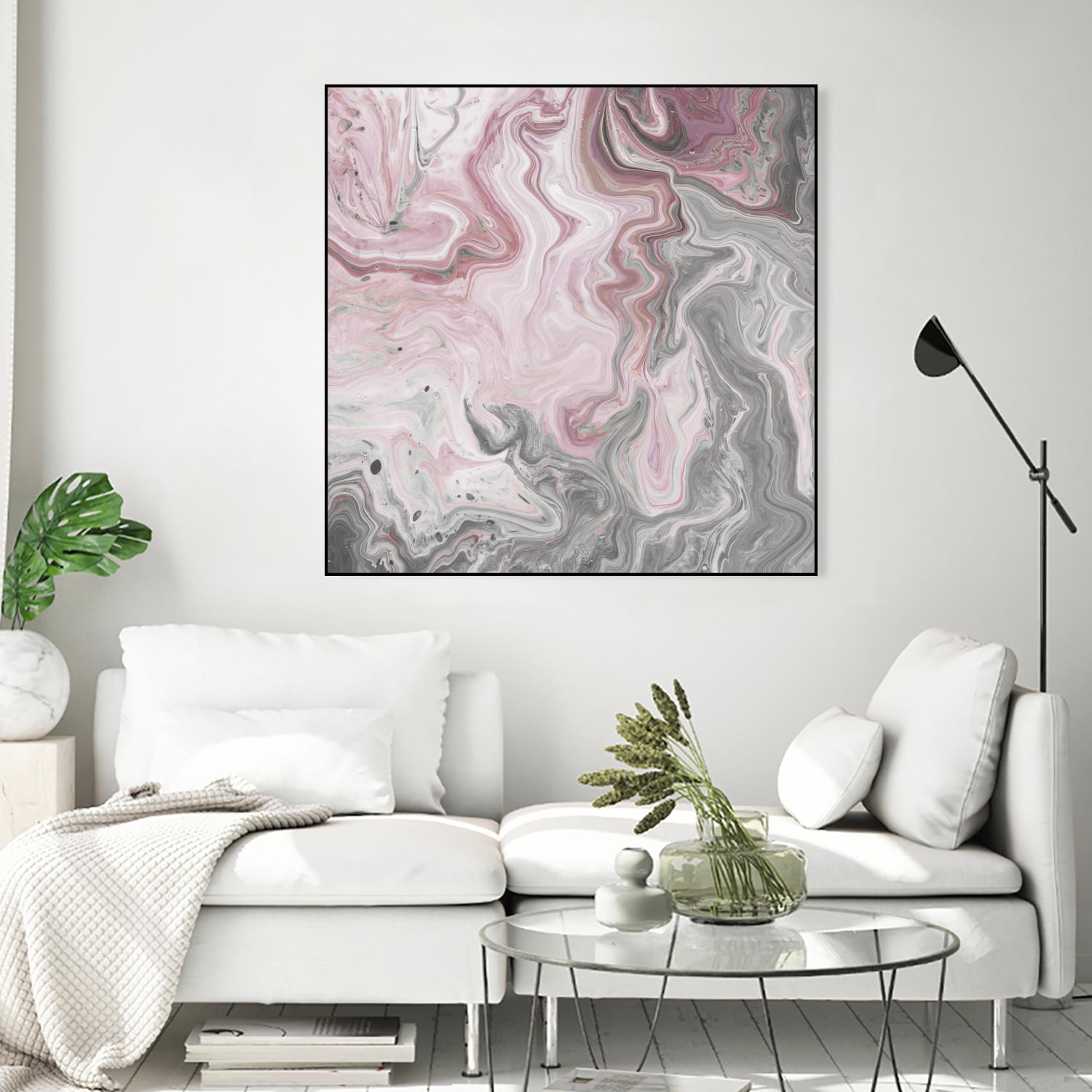 Blush Minerals I by Jarman Fagalde on GIANT ART - pink abstract