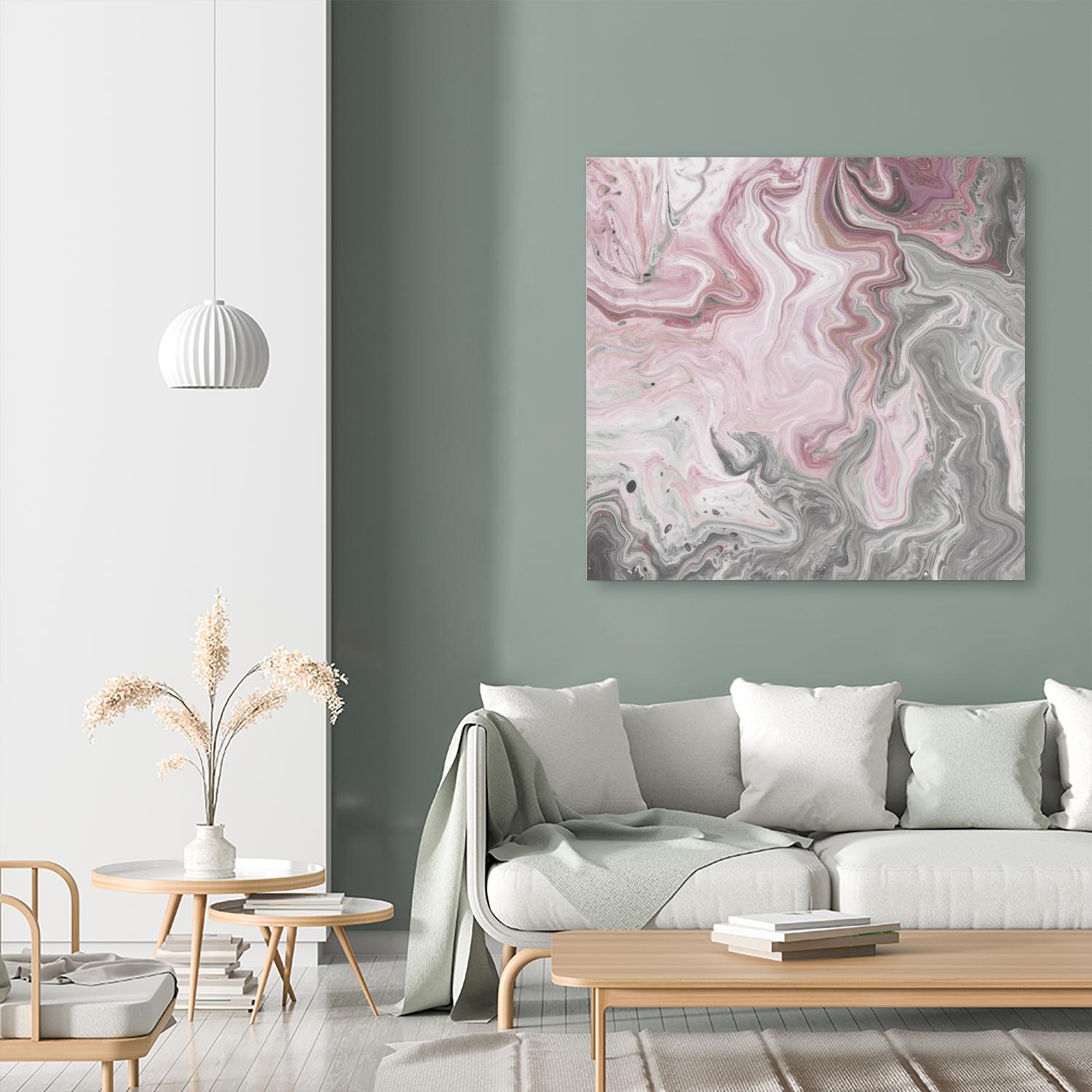 Blush Minerals I by Jarman Fagalde on GIANT ART - pink abstract
