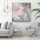 Blush Minerals I by Jarman Fagalde on GIANT ART - pink abstract