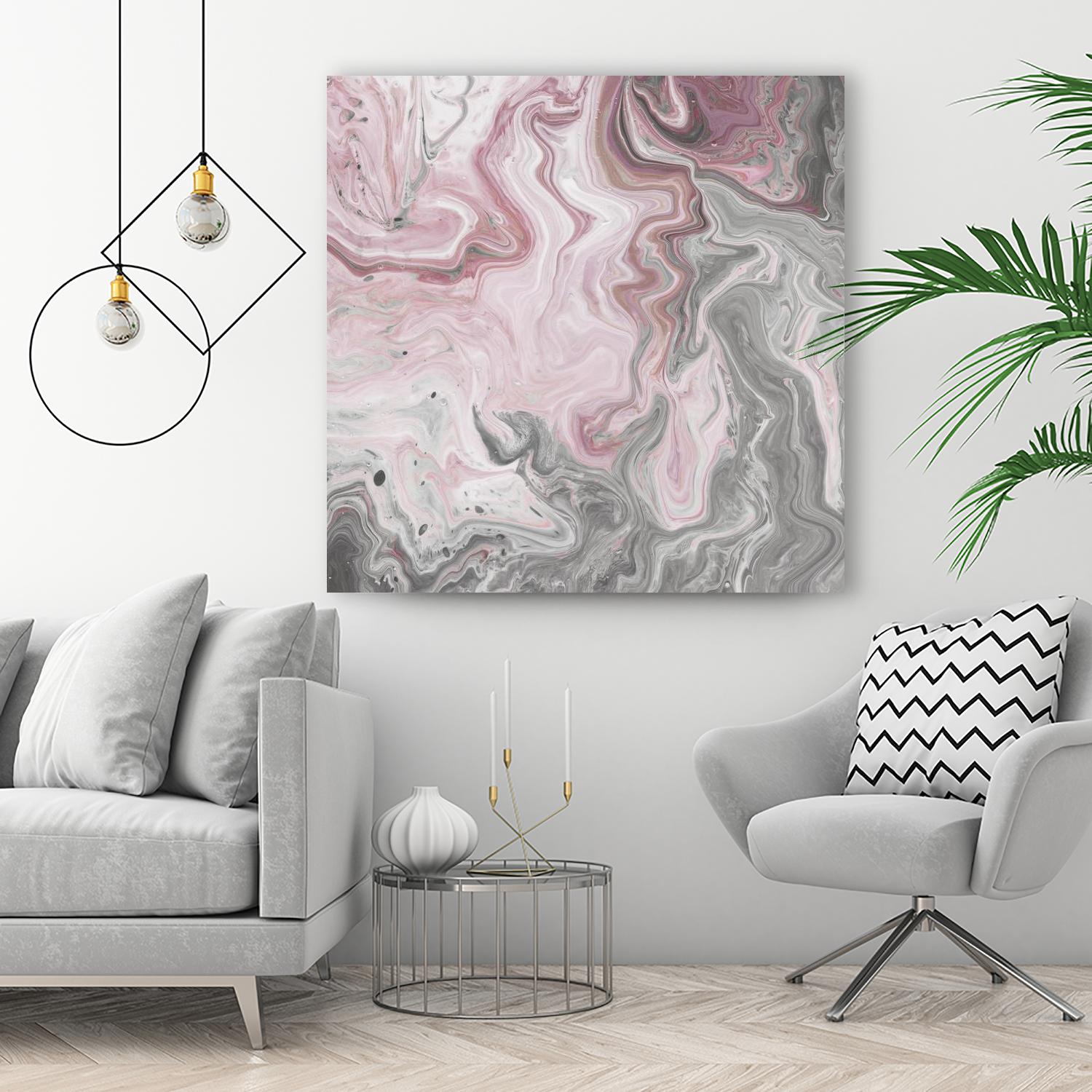 Blush Minerals I by Jarman Fagalde on GIANT ART - pink abstract