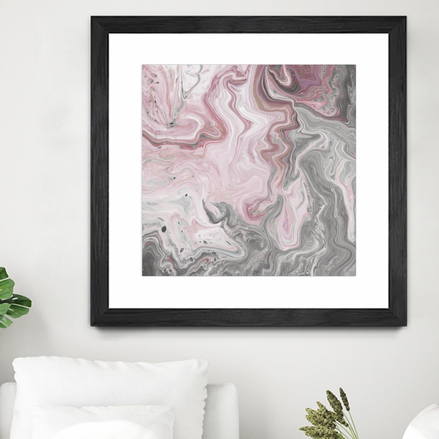 Blush Minerals I by Jarman Fagalde on GIANT ART - pink abstract