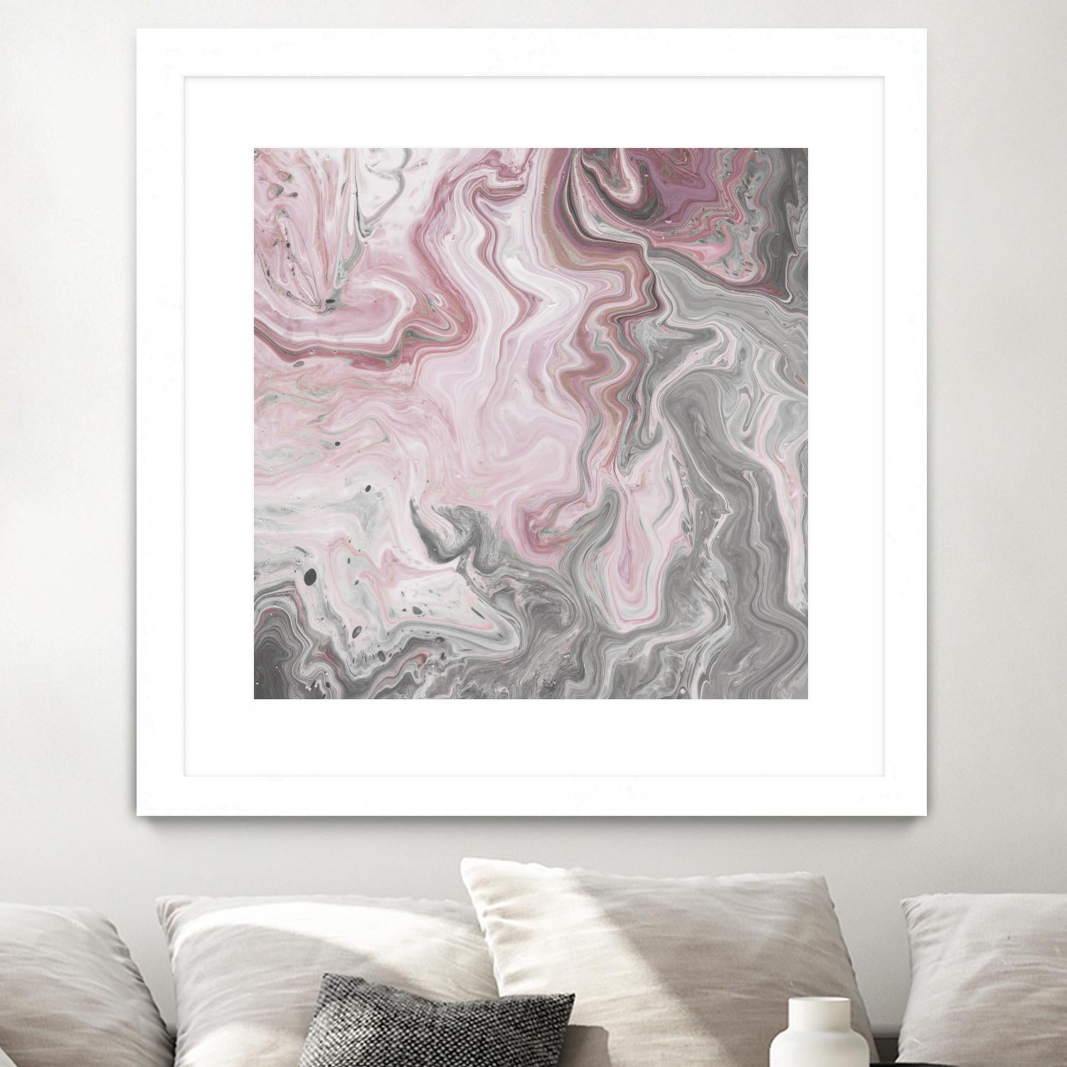 Blush Minerals I by Jarman Fagalde on GIANT ART - pink abstract