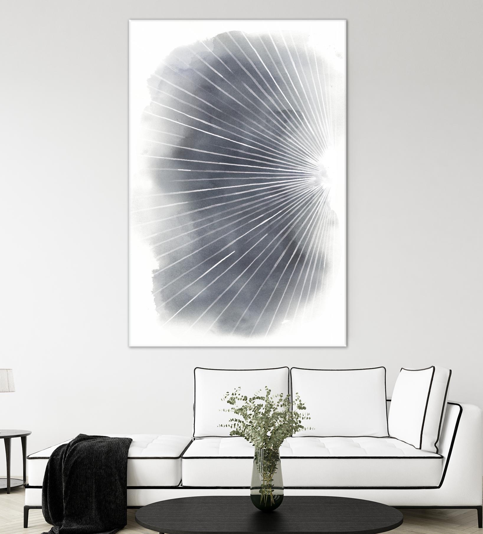 Rays I by Grace Popp on GIANT ART - abstract