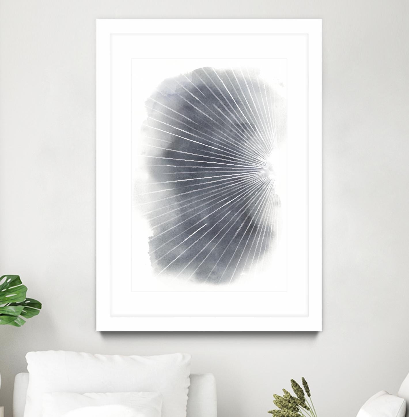 Rays I by Grace Popp on GIANT ART - abstract