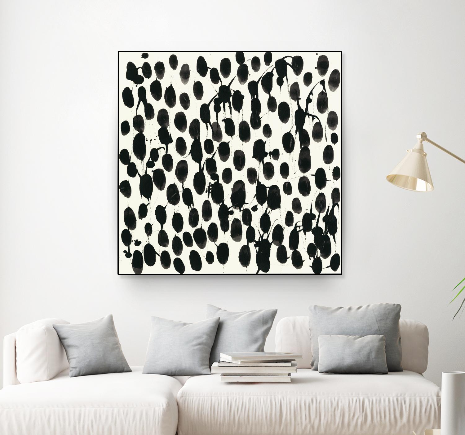 Invariable I by June Erica Vess on GIANT ART - black abstract