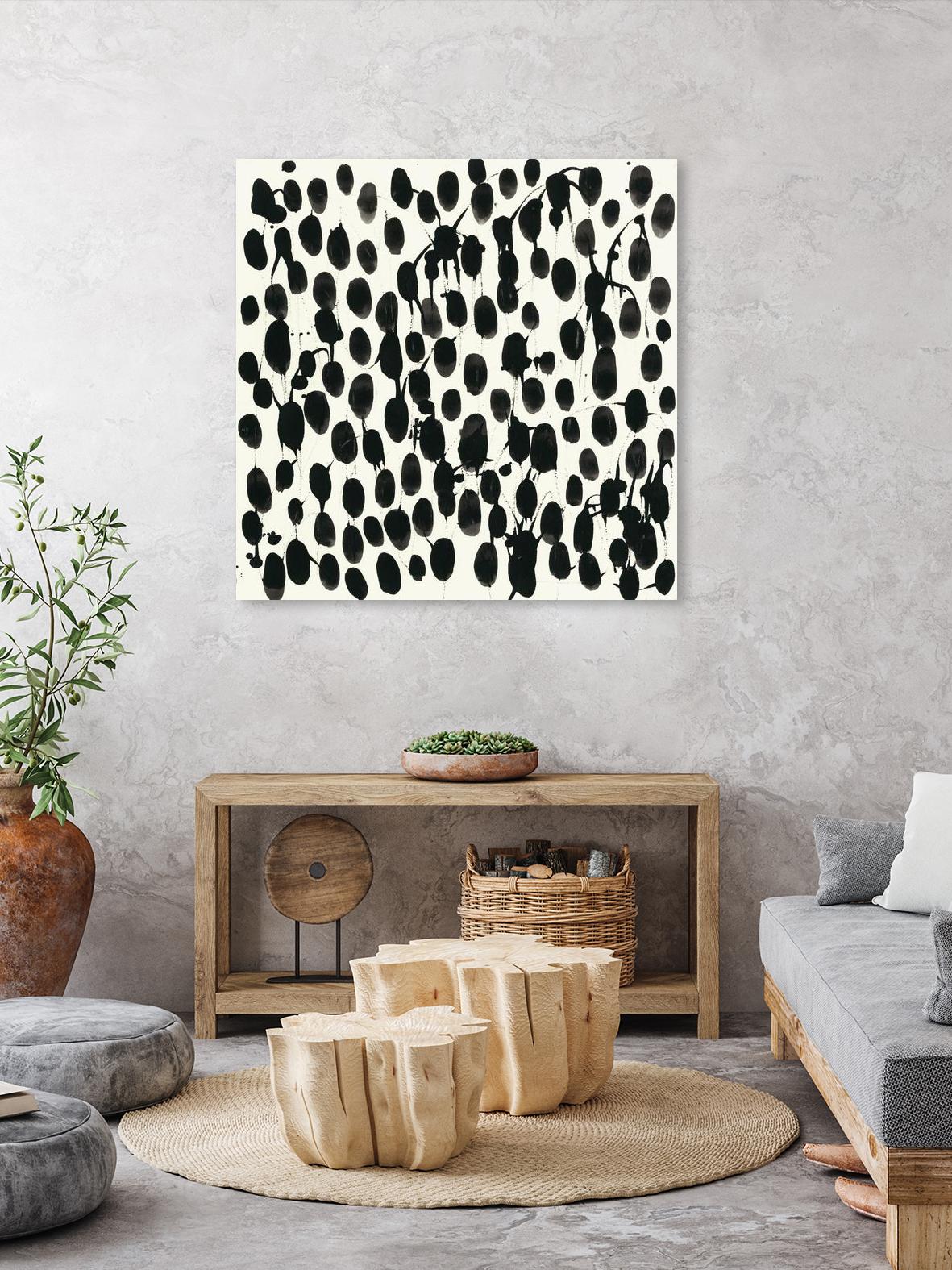 Invariable I by June Erica Vess on GIANT ART - black abstract