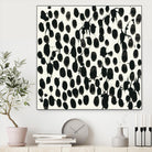 Invariable I by June Erica Vess on GIANT ART - black abstract