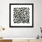 Invariable I by June Erica Vess on GIANT ART - black abstract