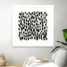 Invariable I by June Erica Vess on GIANT ART - black abstract