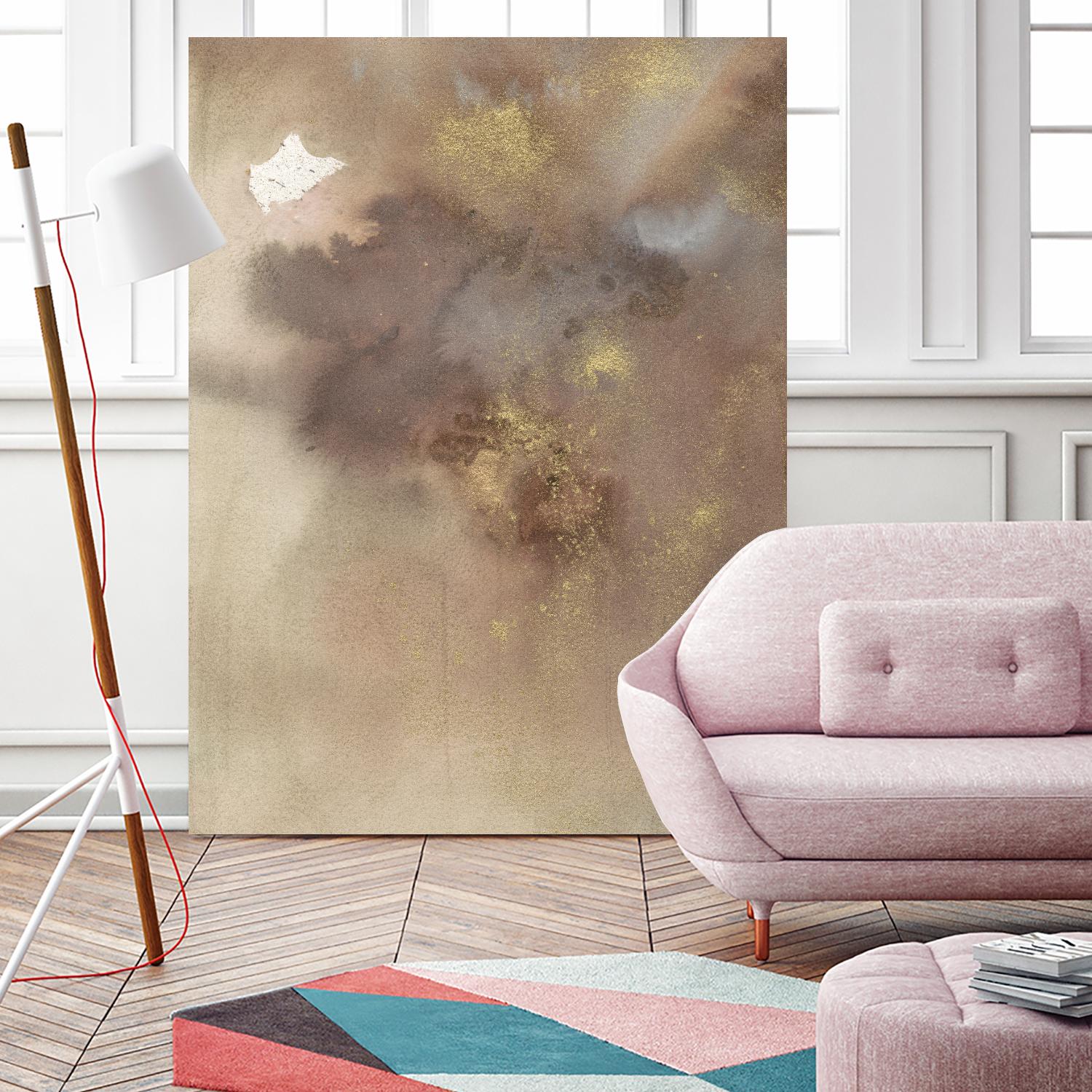 Skyward Dreams I by Joyce Combs on GIANT ART - brown abstract
