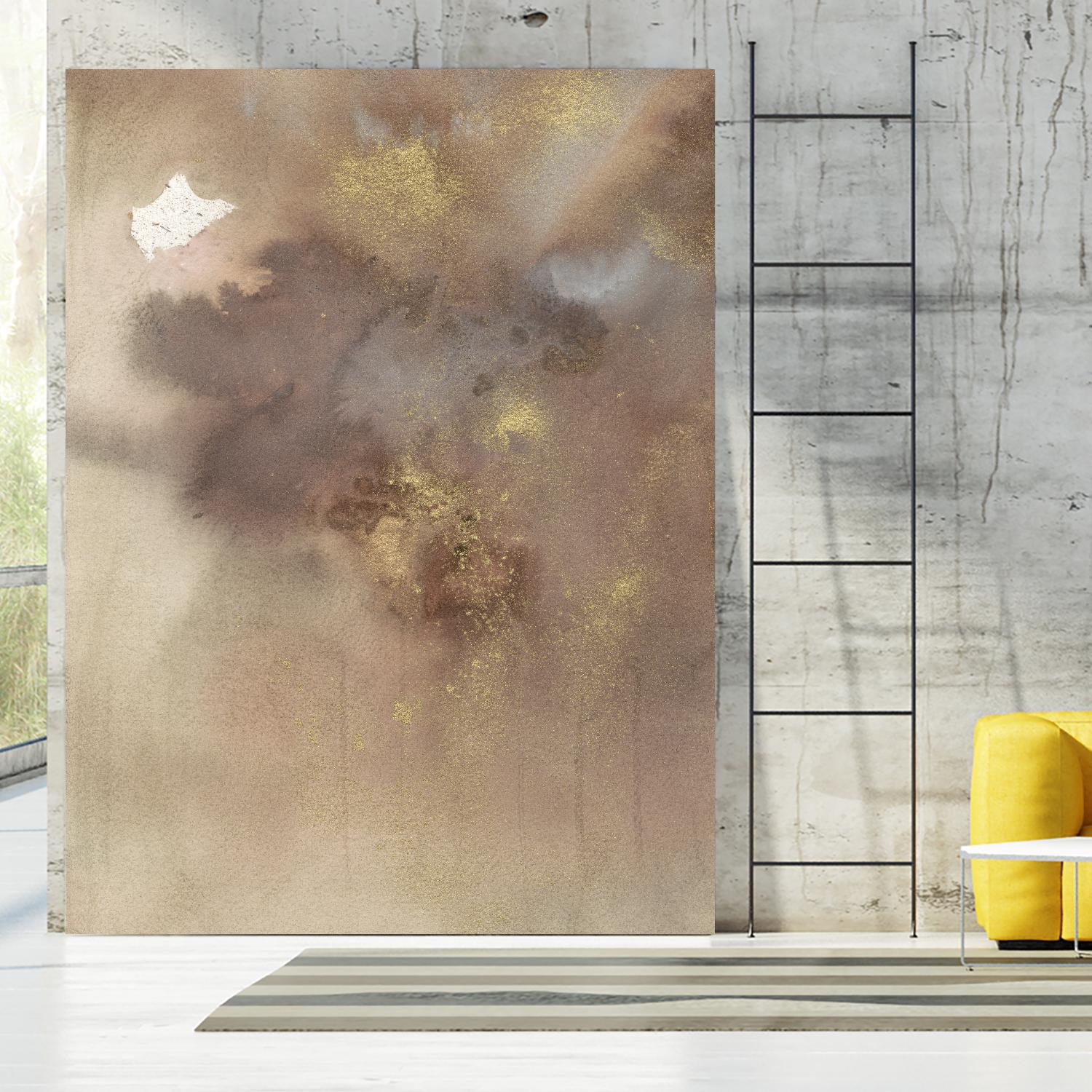 Skyward Dreams I by Joyce Combs on GIANT ART - brown abstract