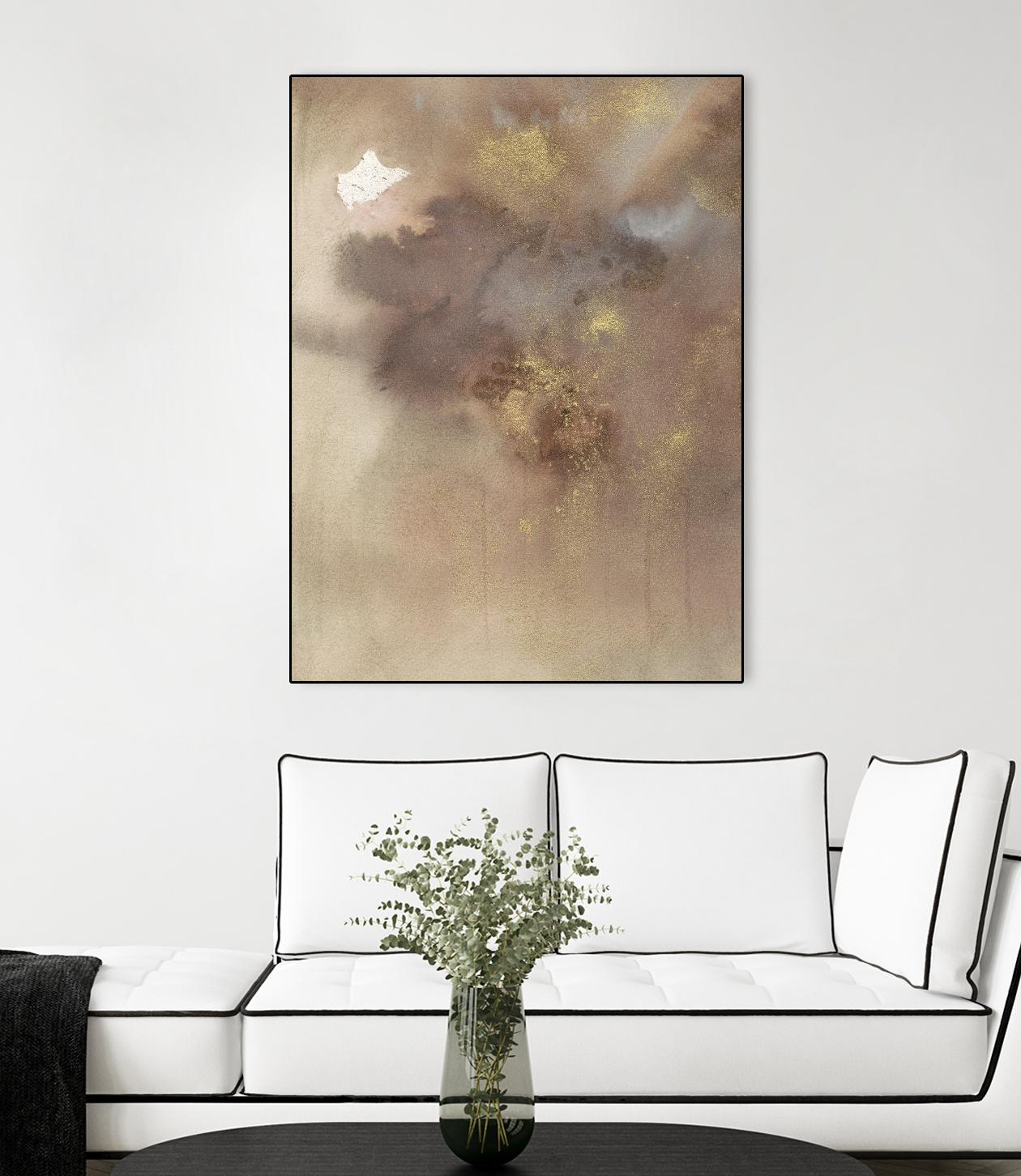 Skyward Dreams I by Joyce Combs on GIANT ART - brown abstract