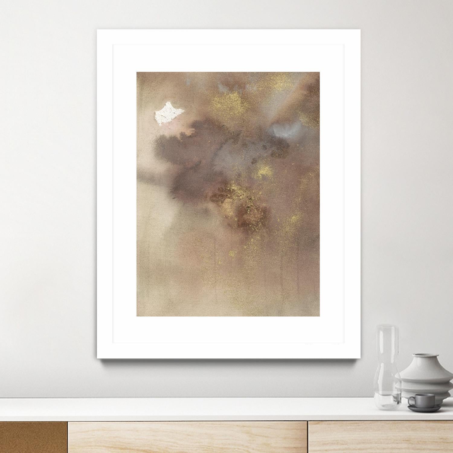 Skyward Dreams I by Joyce Combs on GIANT ART - brown abstract