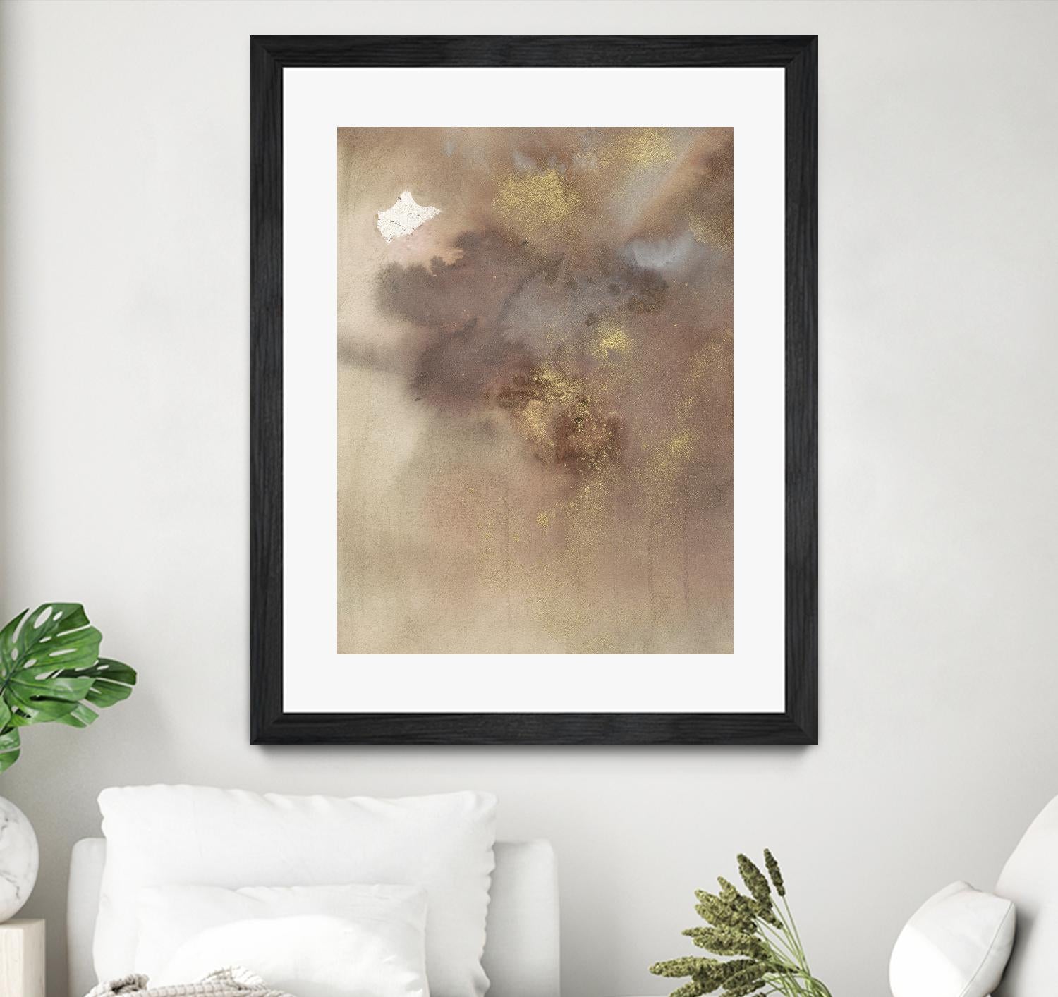 Skyward Dreams I by Joyce Combs on GIANT ART - brown abstract