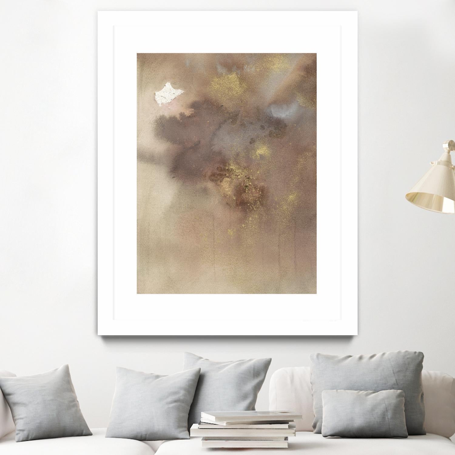 Skyward Dreams I by Joyce Combs on GIANT ART - brown abstract