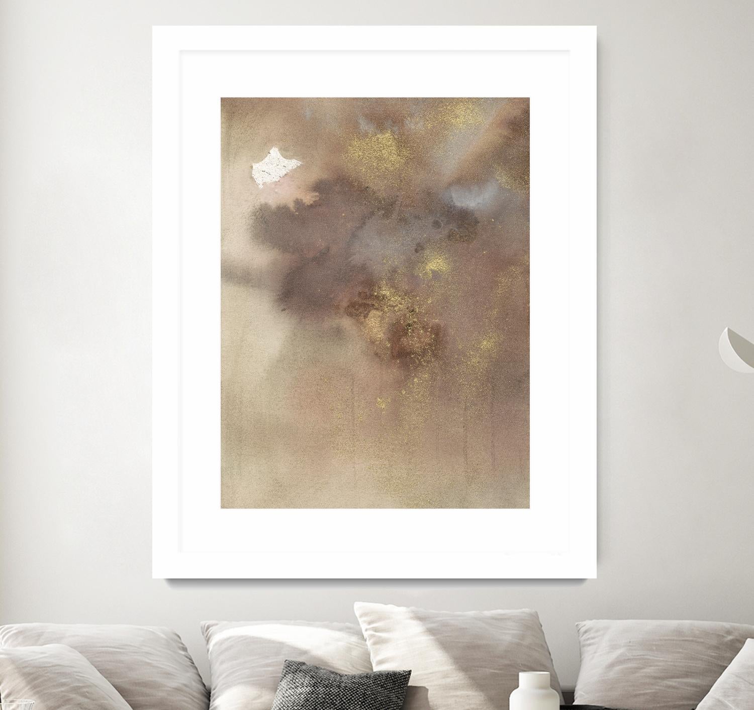 Skyward Dreams I by Joyce Combs on GIANT ART - brown abstract