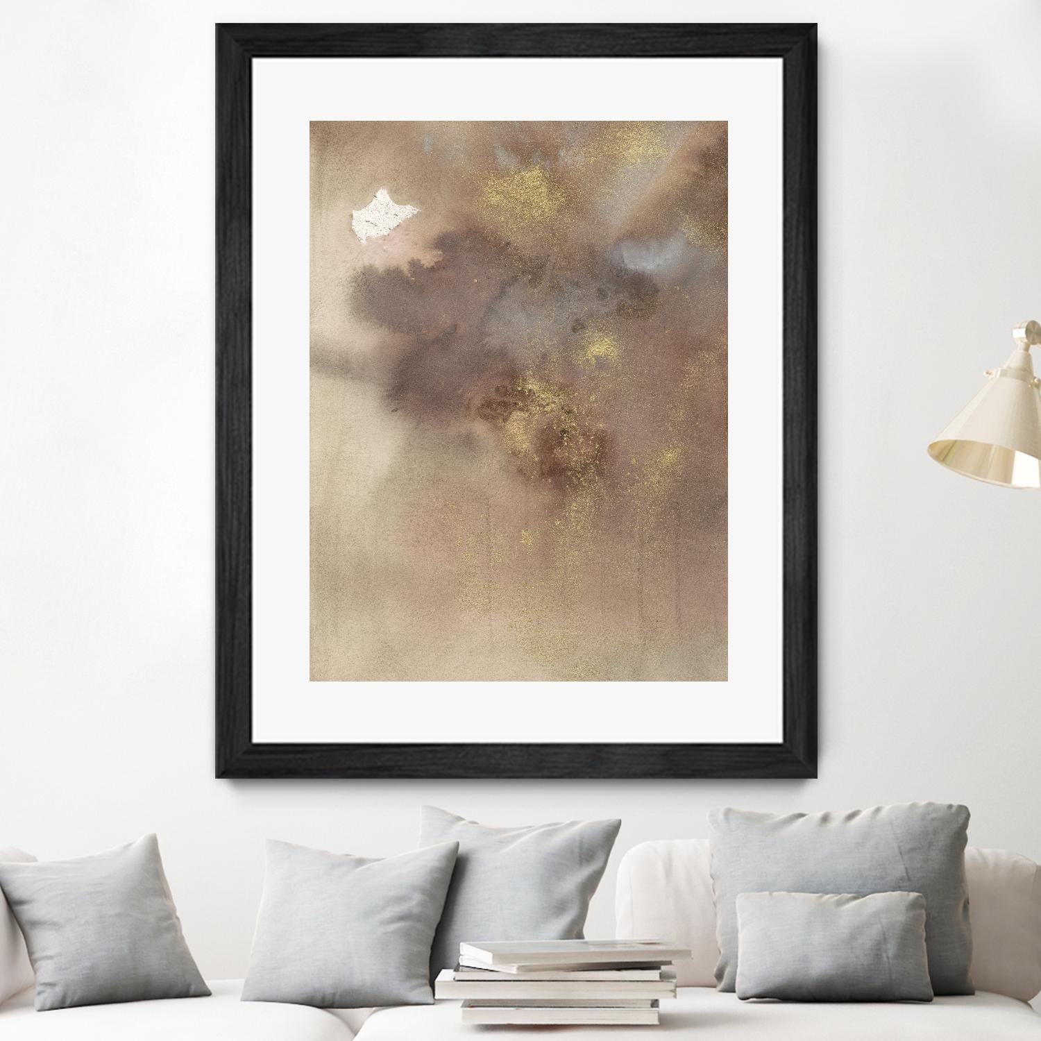 Skyward Dreams I by Joyce Combs on GIANT ART - brown abstract