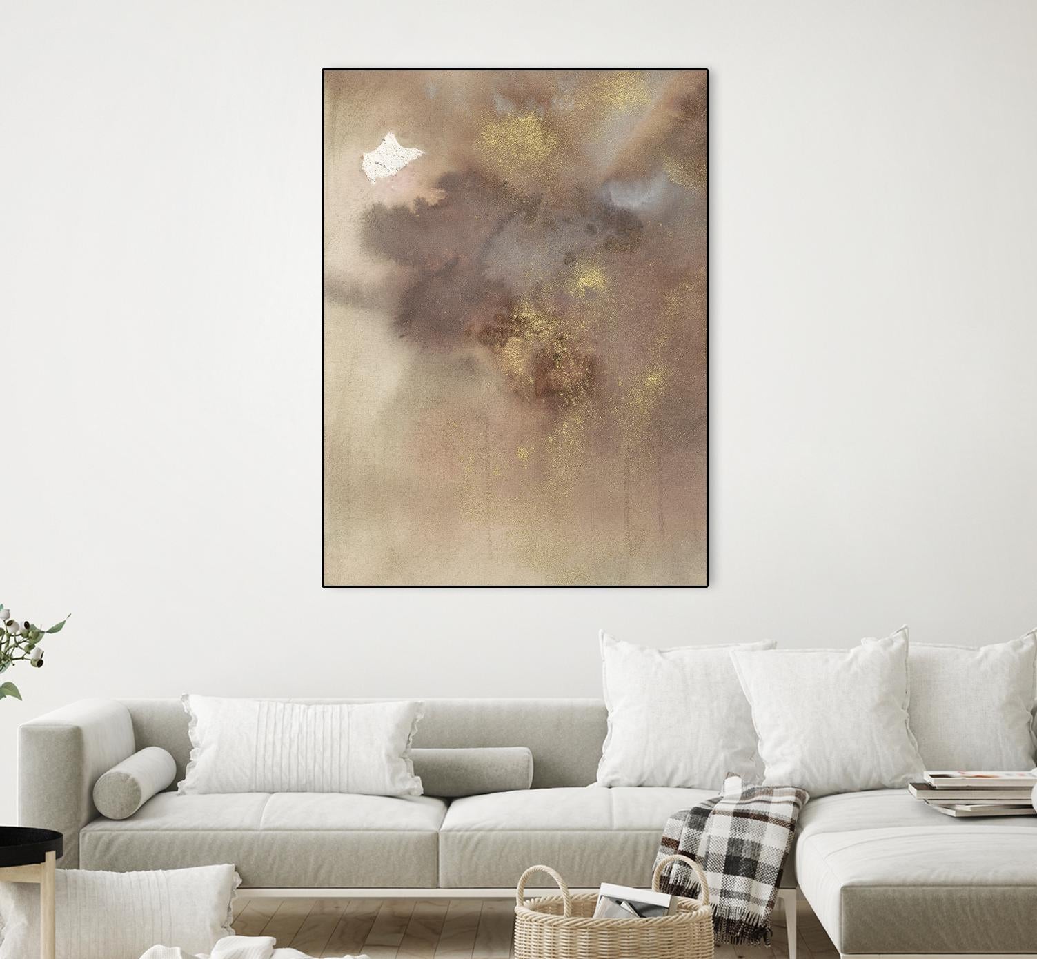 Skyward Dreams I by Joyce Combs on GIANT ART - brown abstract