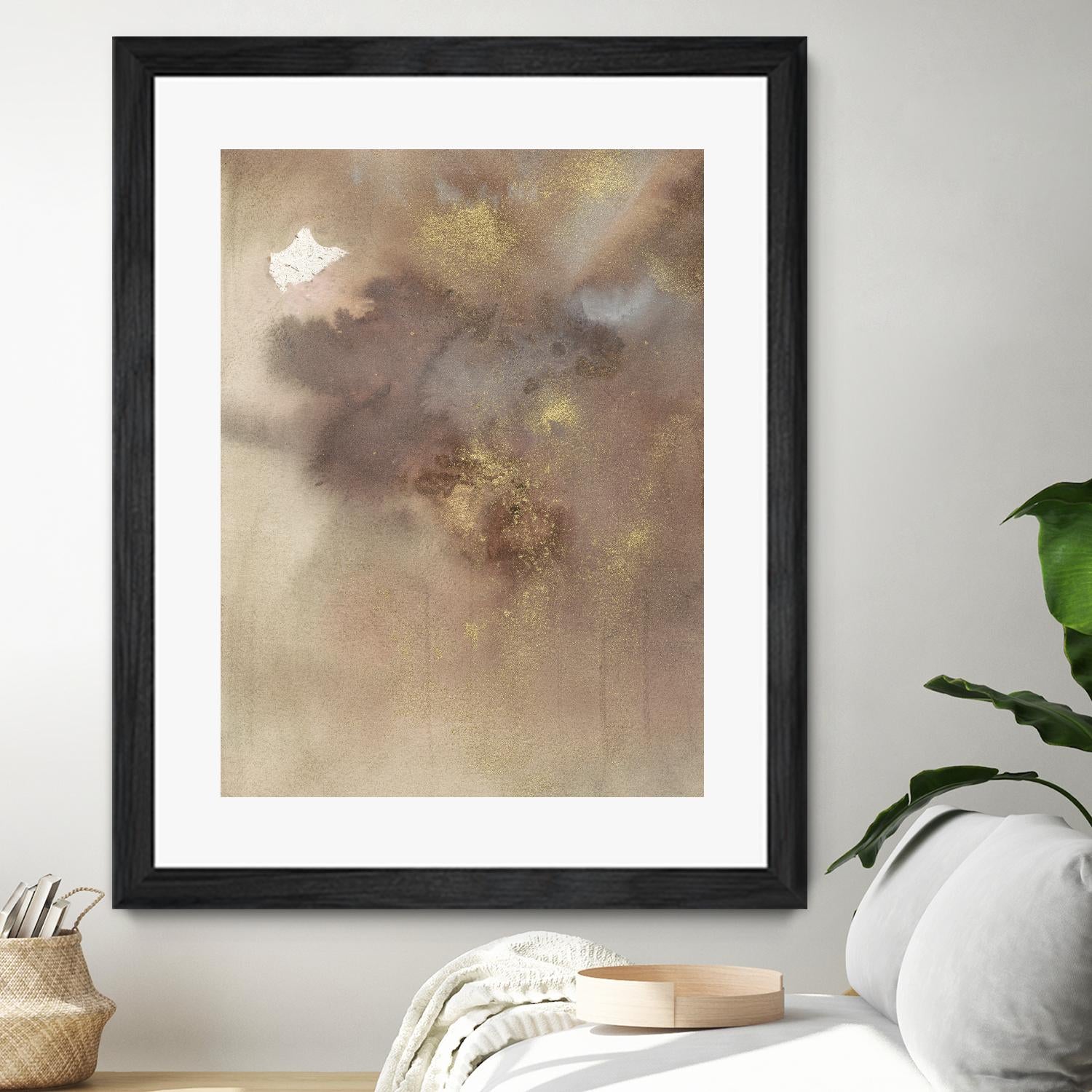 Skyward Dreams I by Joyce Combs on GIANT ART - brown abstract