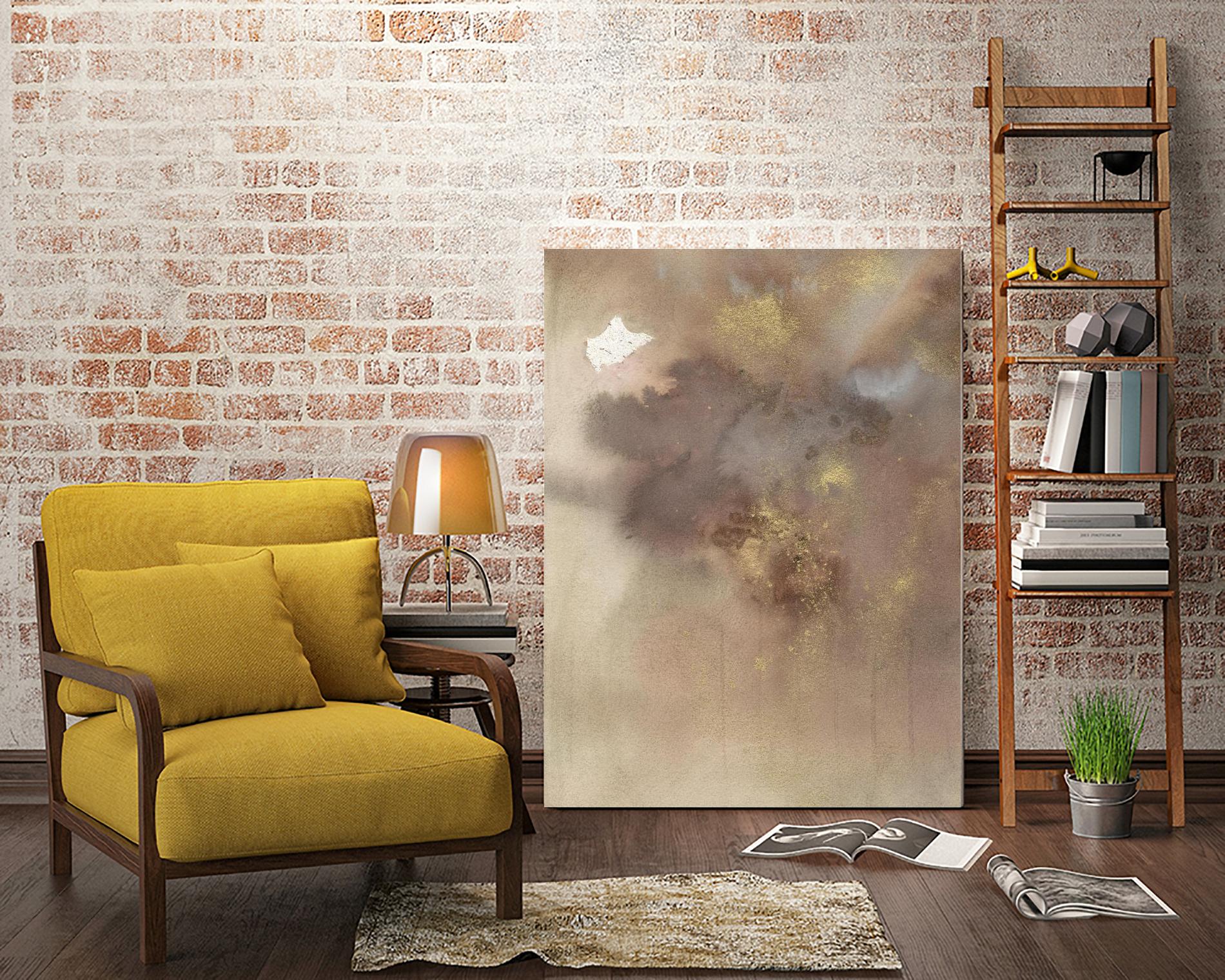 Skyward Dreams I by Joyce Combs on GIANT ART - brown abstract