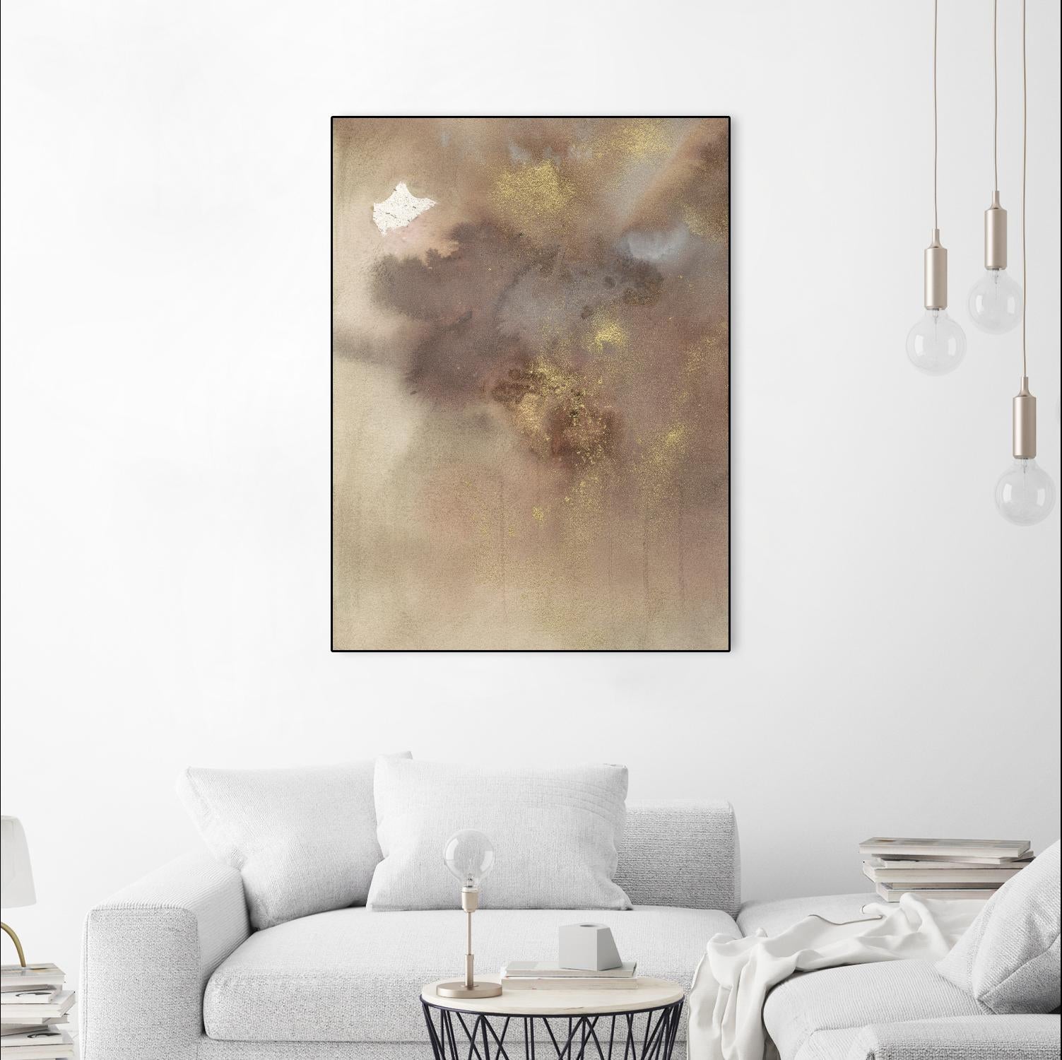 Skyward Dreams I by Joyce Combs on GIANT ART - brown abstract