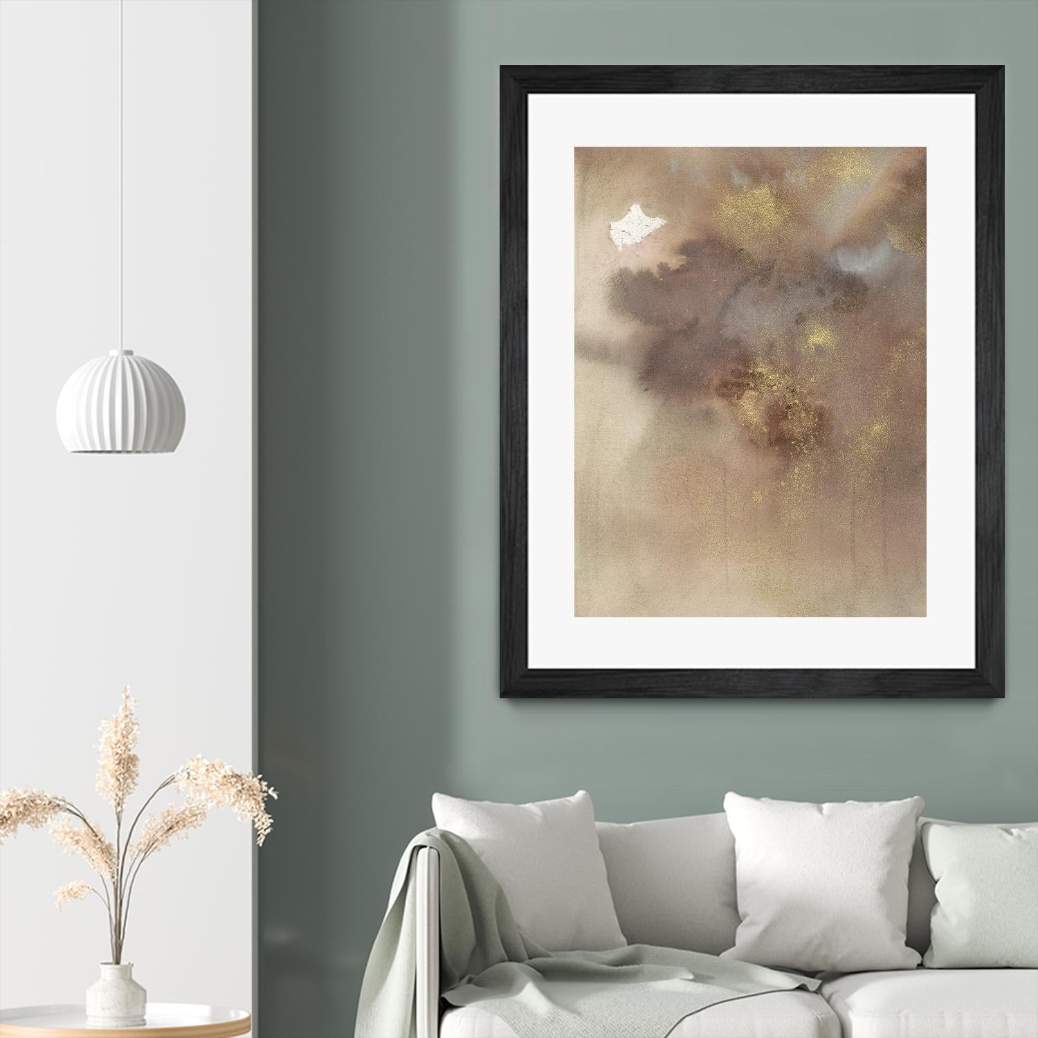 Skyward Dreams I by Joyce Combs on GIANT ART - brown abstract