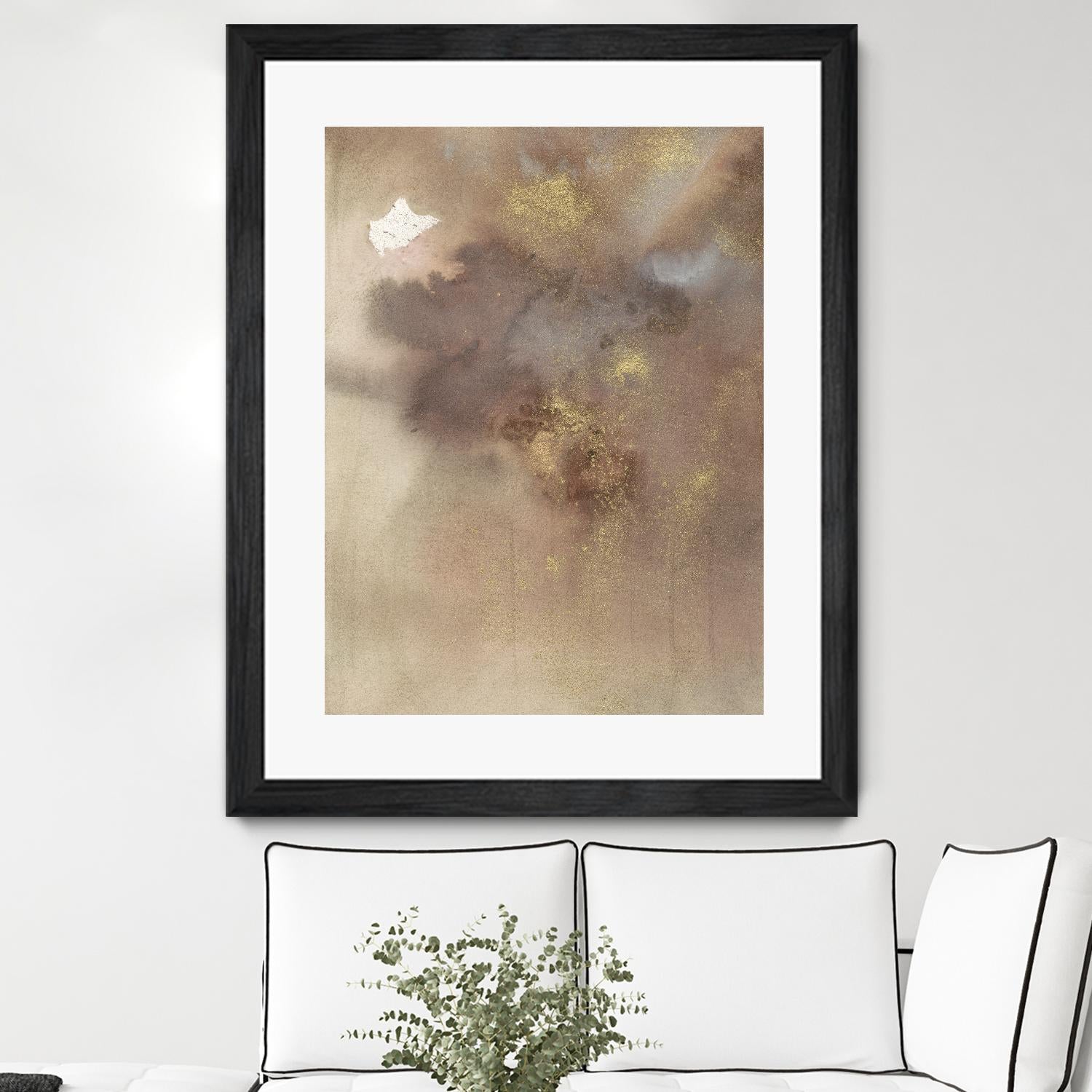 Skyward Dreams I by Joyce Combs on GIANT ART - brown abstract