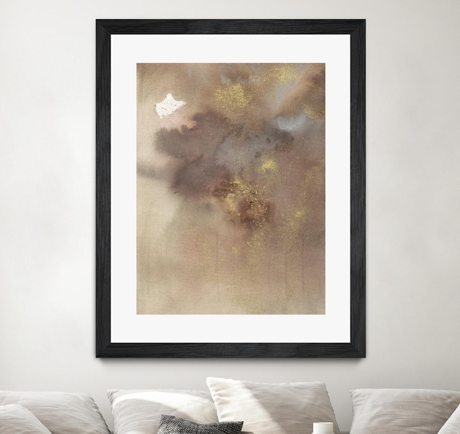 Skyward Dreams I by Joyce Combs on GIANT ART - brown abstract